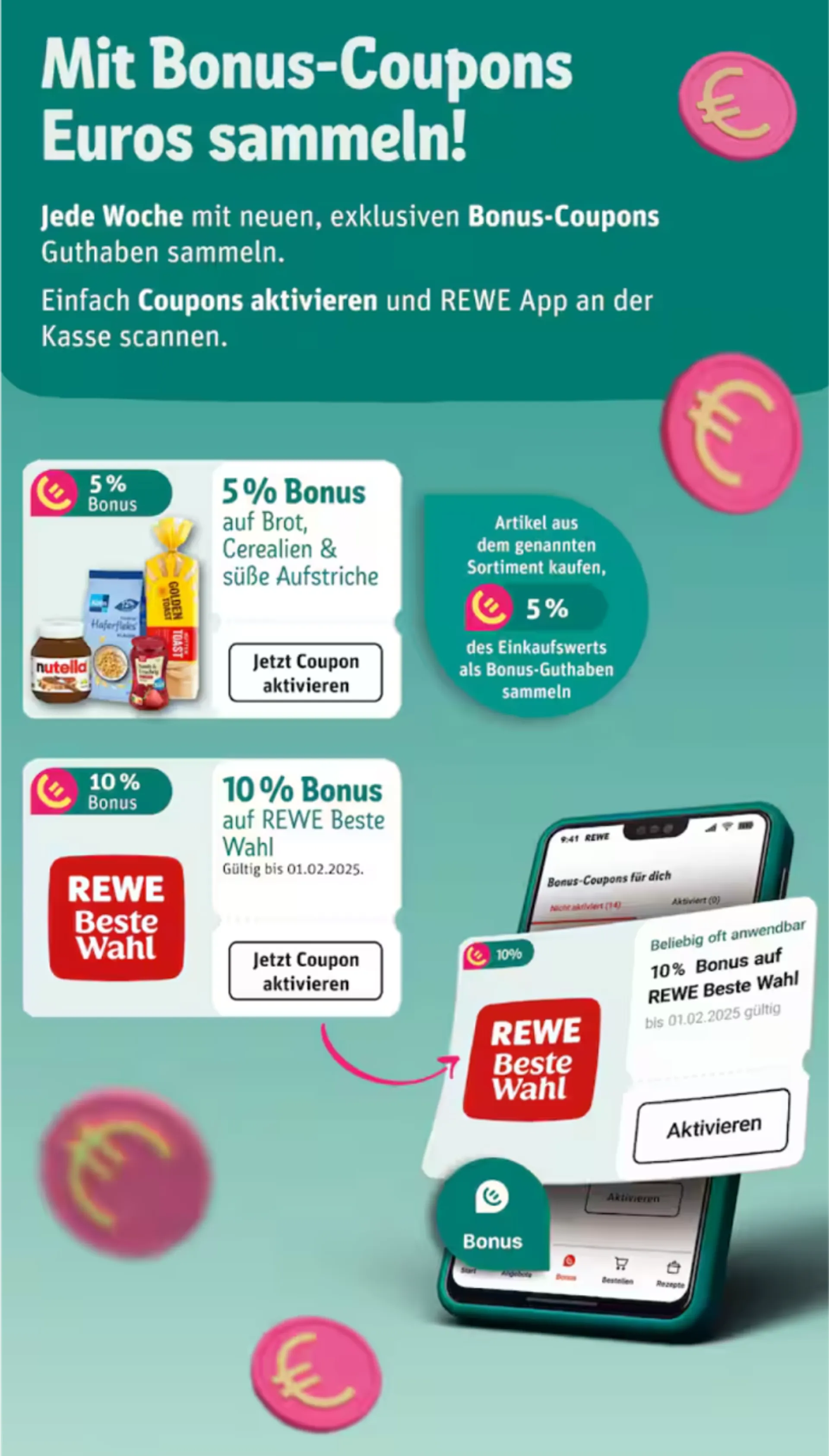 Wöchentliche Rewe-Angebote von 14. Januar bis 19. Januar 2025 - Prospekt seite 3