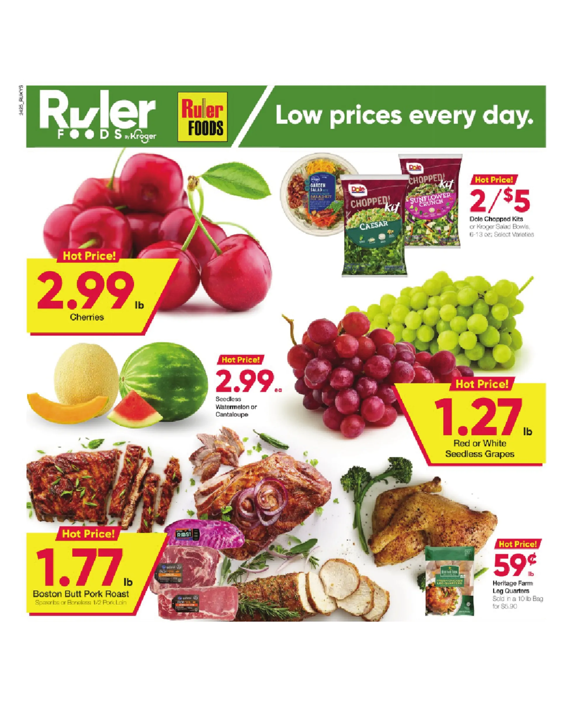 Weekly ad Ruler Foods Monthly Ad from July 24 to August 6 2024 - Page 