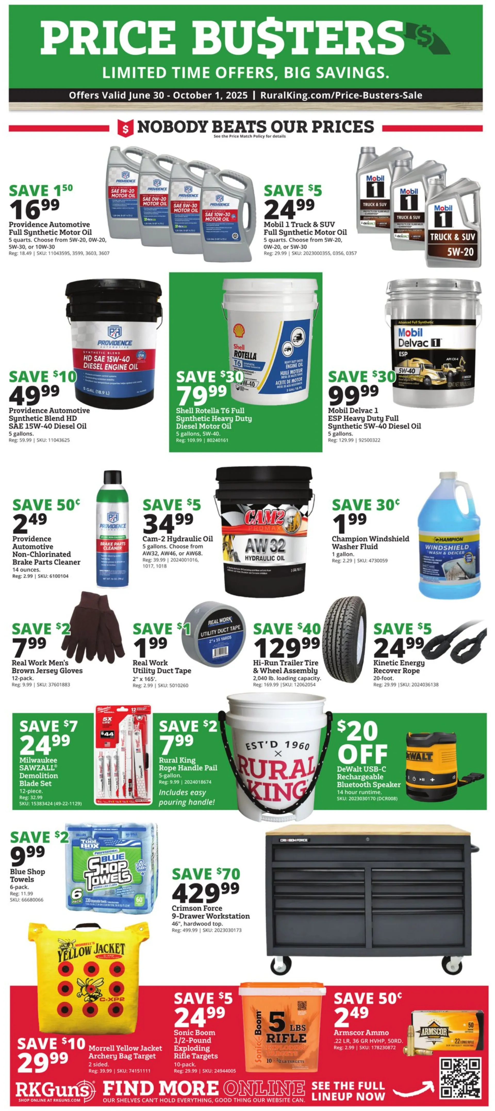 Weekly ad Price Busters from August 19 to October 1 2025 - Page 1