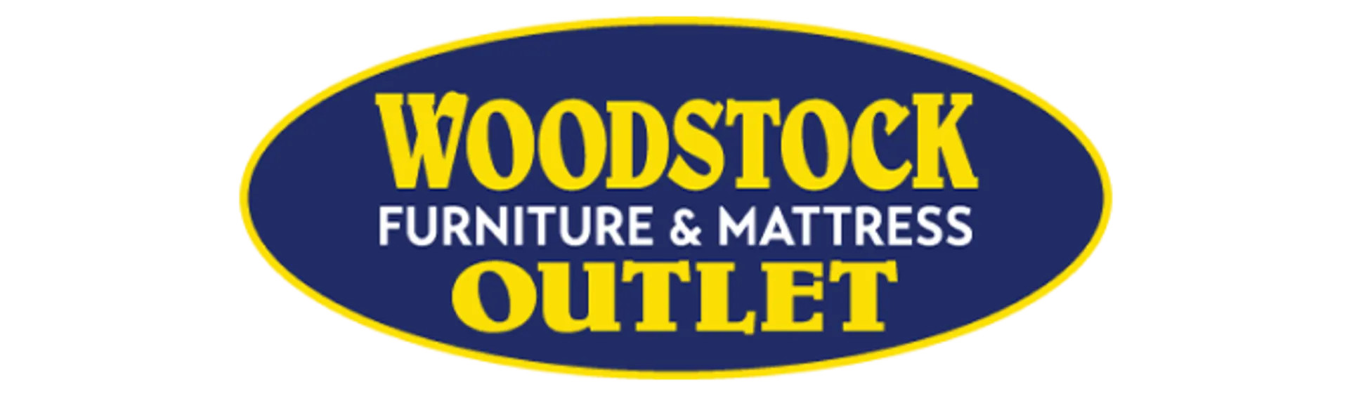 Woodstock Outlet logo. Current weekly ad