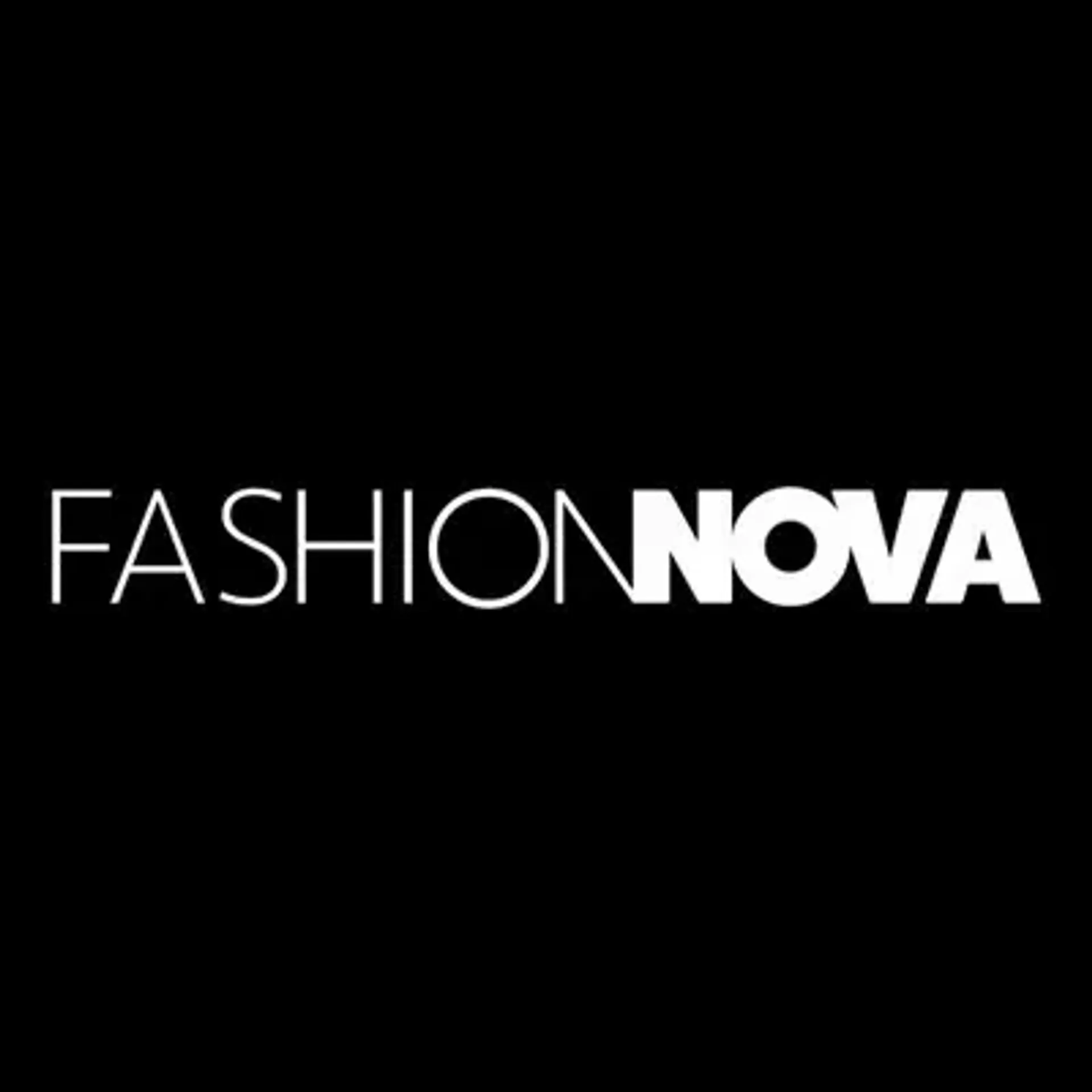 Fashion Nova logo. Current weekly ad