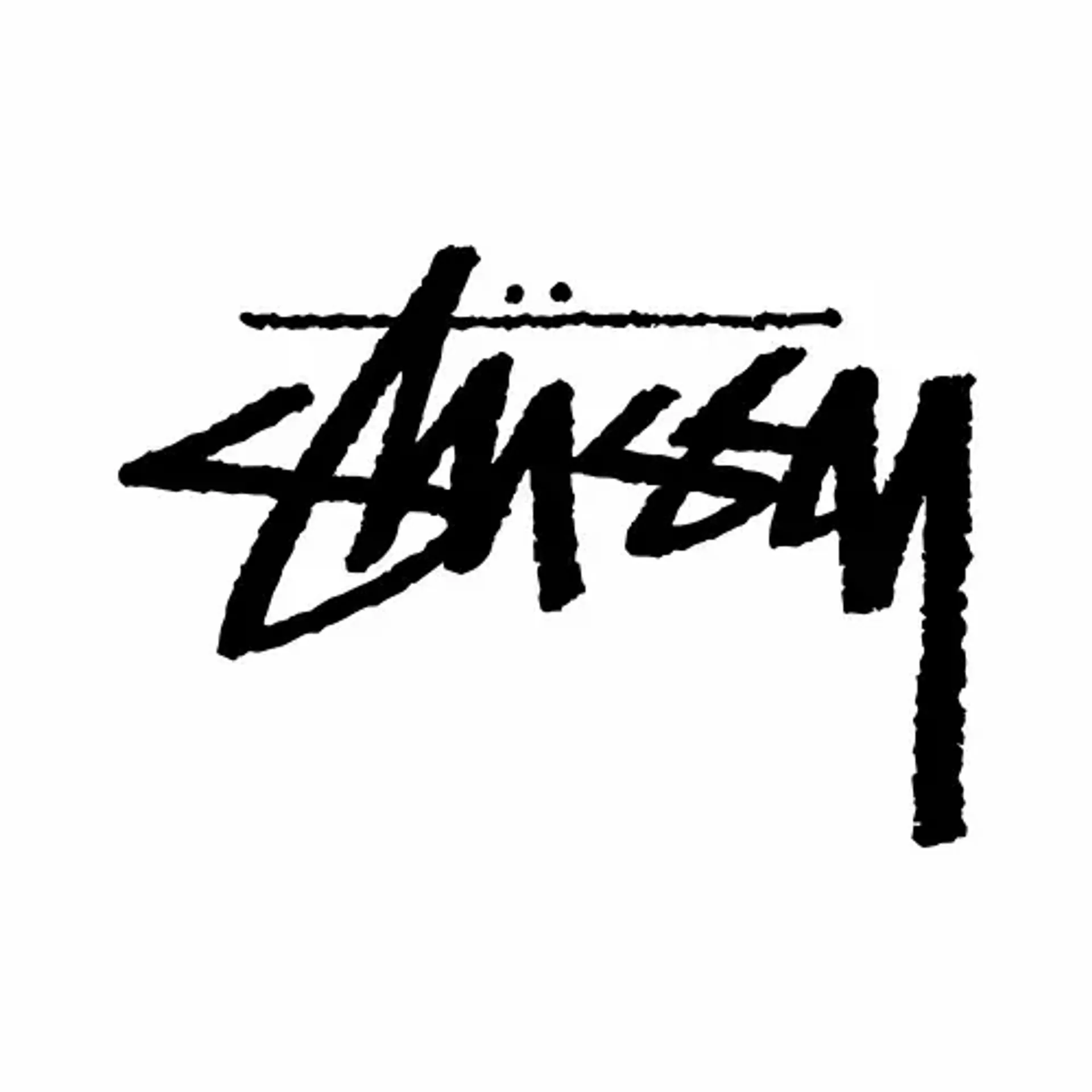 Stüssy logo. Current weekly ad