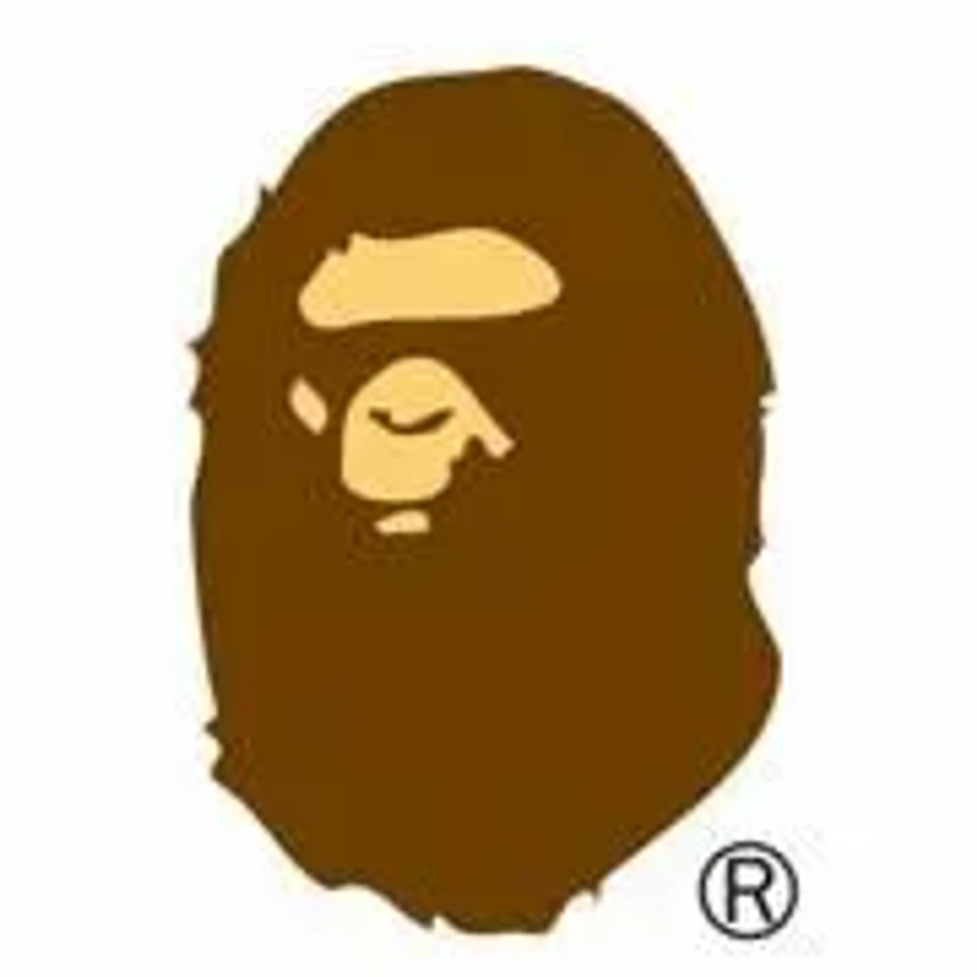 A Bathing Ape logo. Current weekly ad