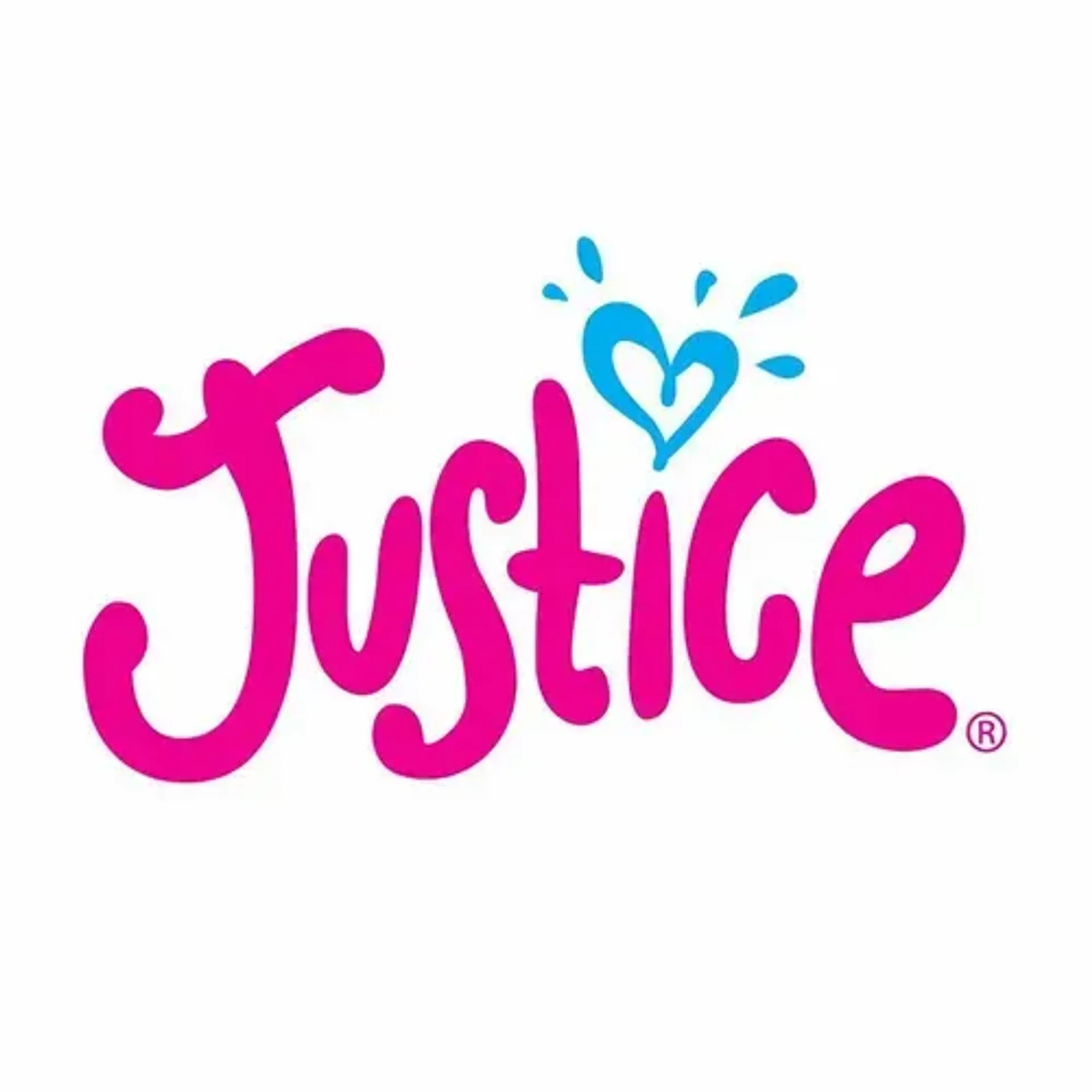 Justice logo. Current weekly ad