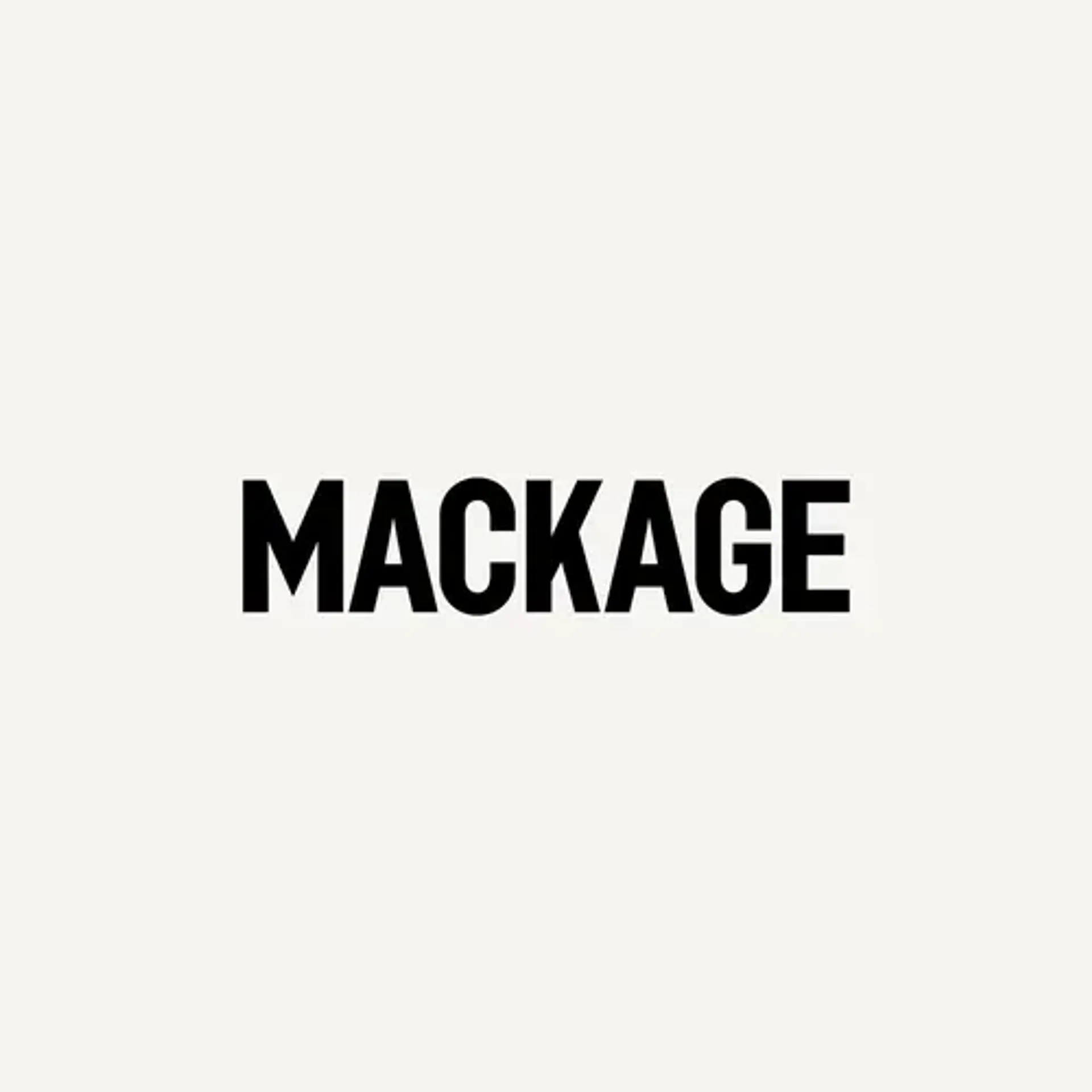 Mackage logo. Current weekly ad