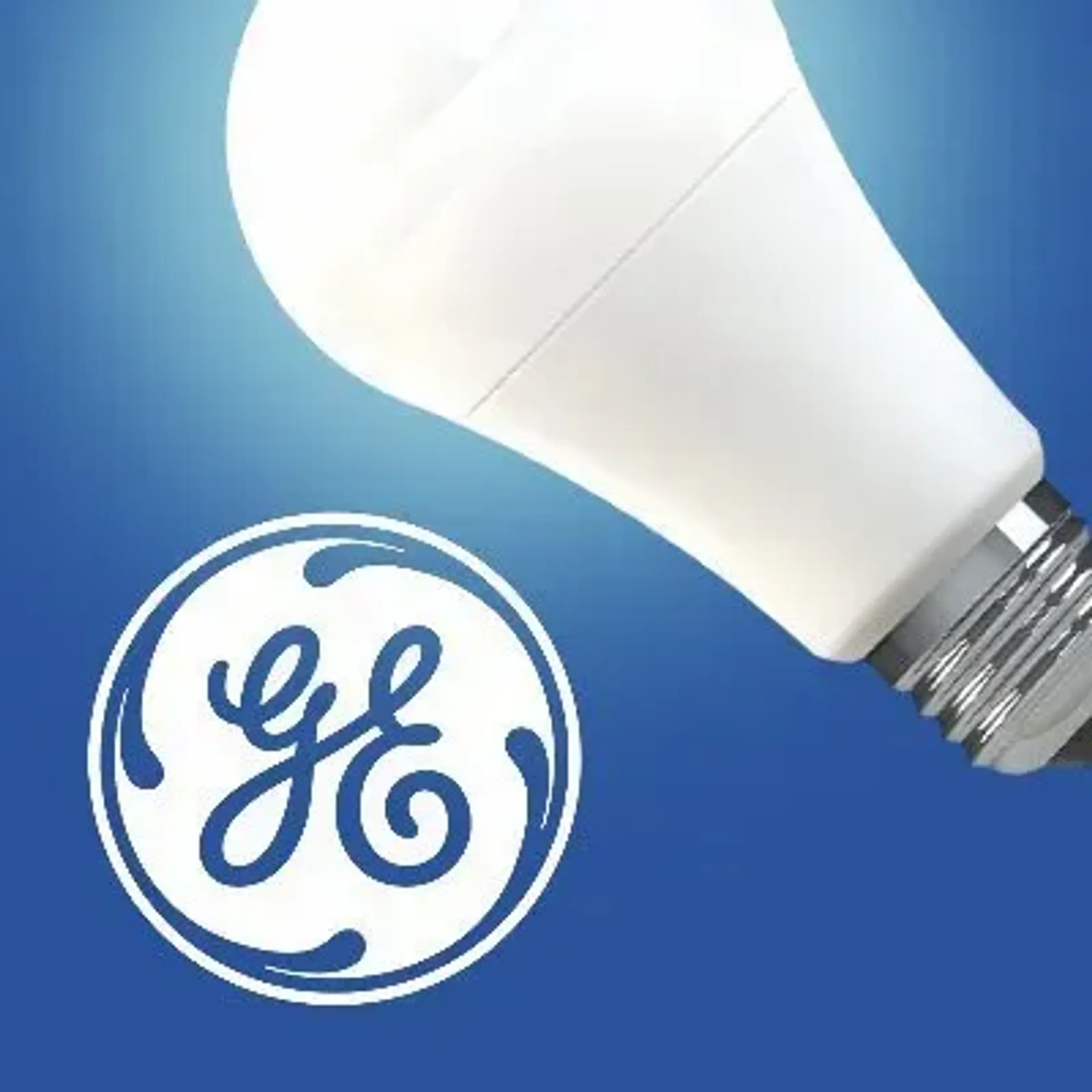 GE Lighting logo. Current weekly ad