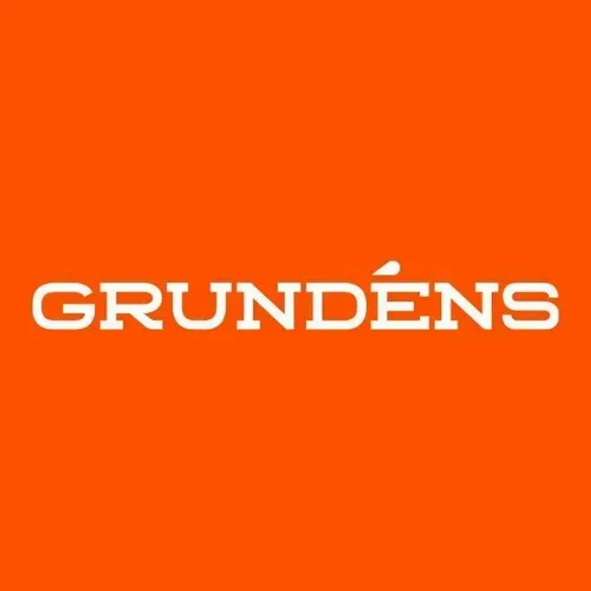 Grundéns logo. Current weekly ad