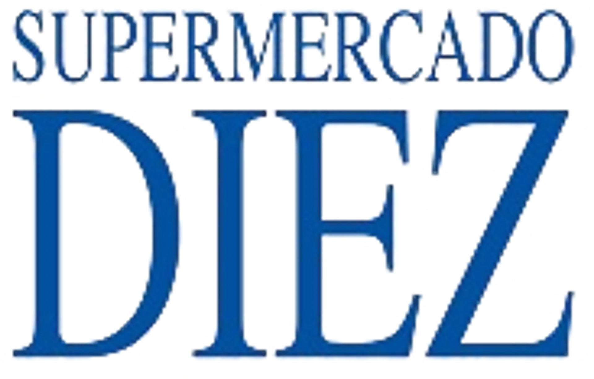 SUPERMERCADO DIEZ logo de catálogo