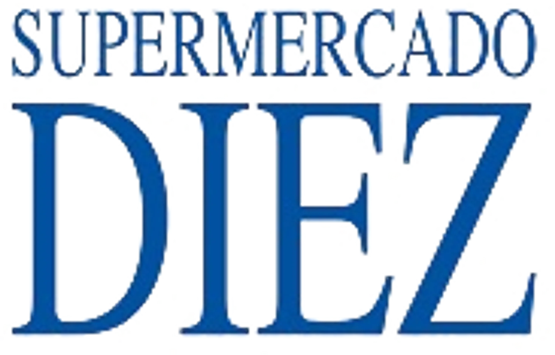 Supermercado Diez logo de catálogo