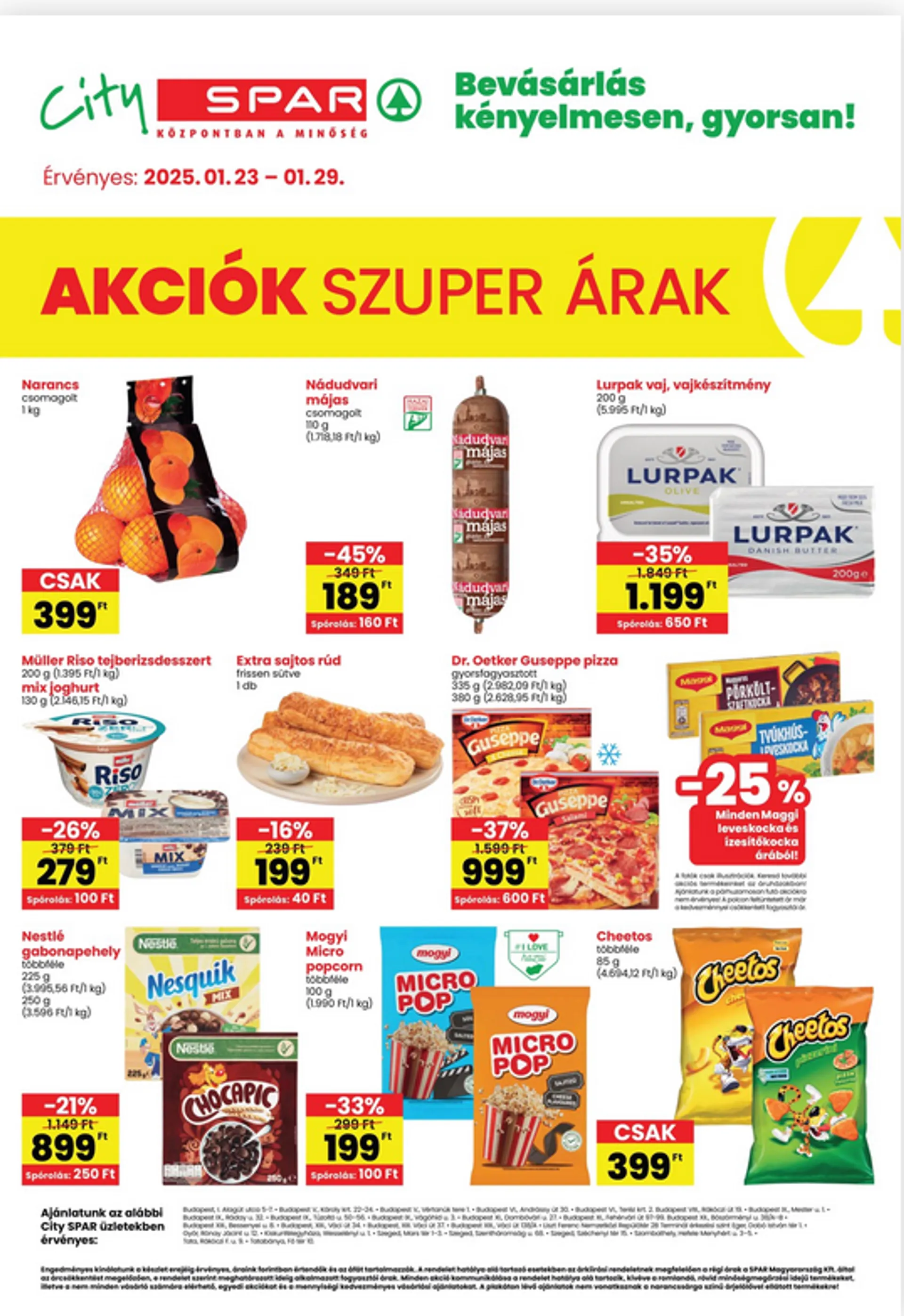 SPAR Promoties van 23 januari tot 1 februari 2025 - folder pagina 