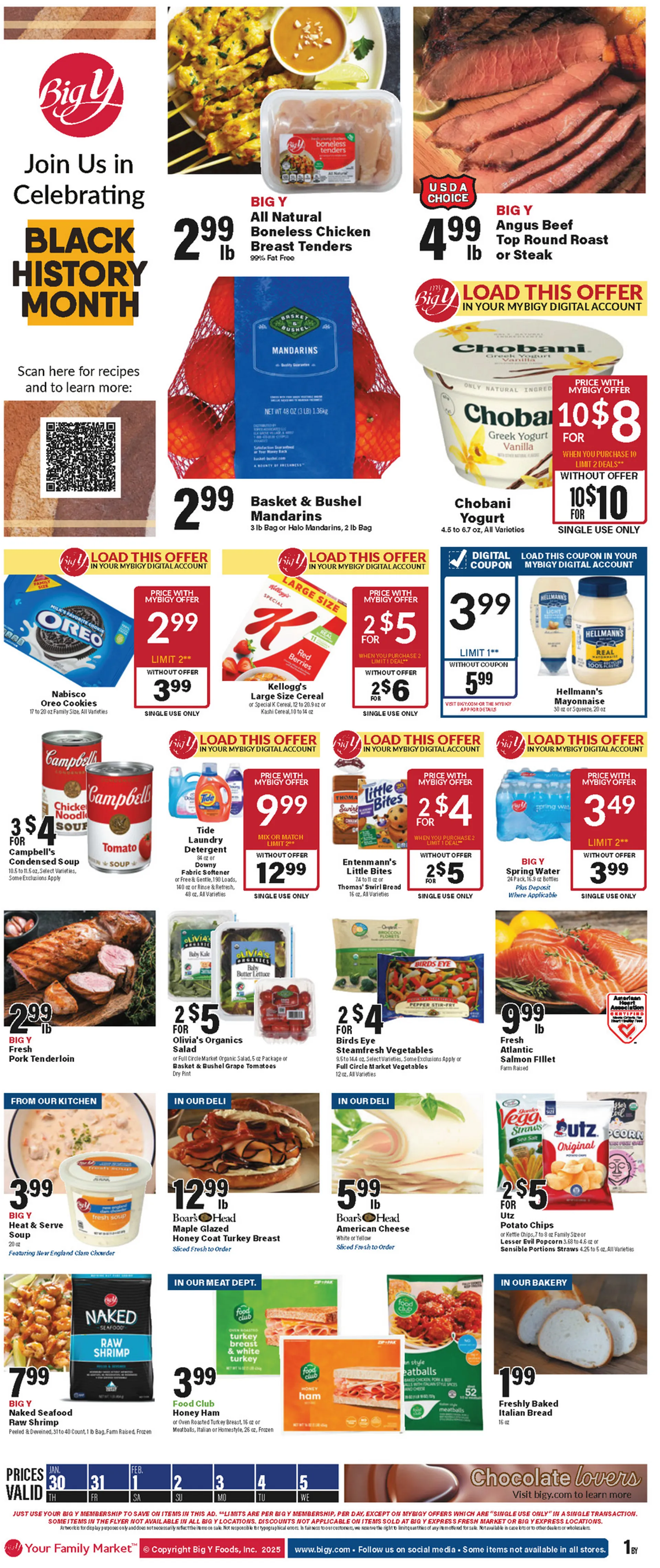 Weekly ad Big Y Sales from January 30 to February 5 2025 - Page 