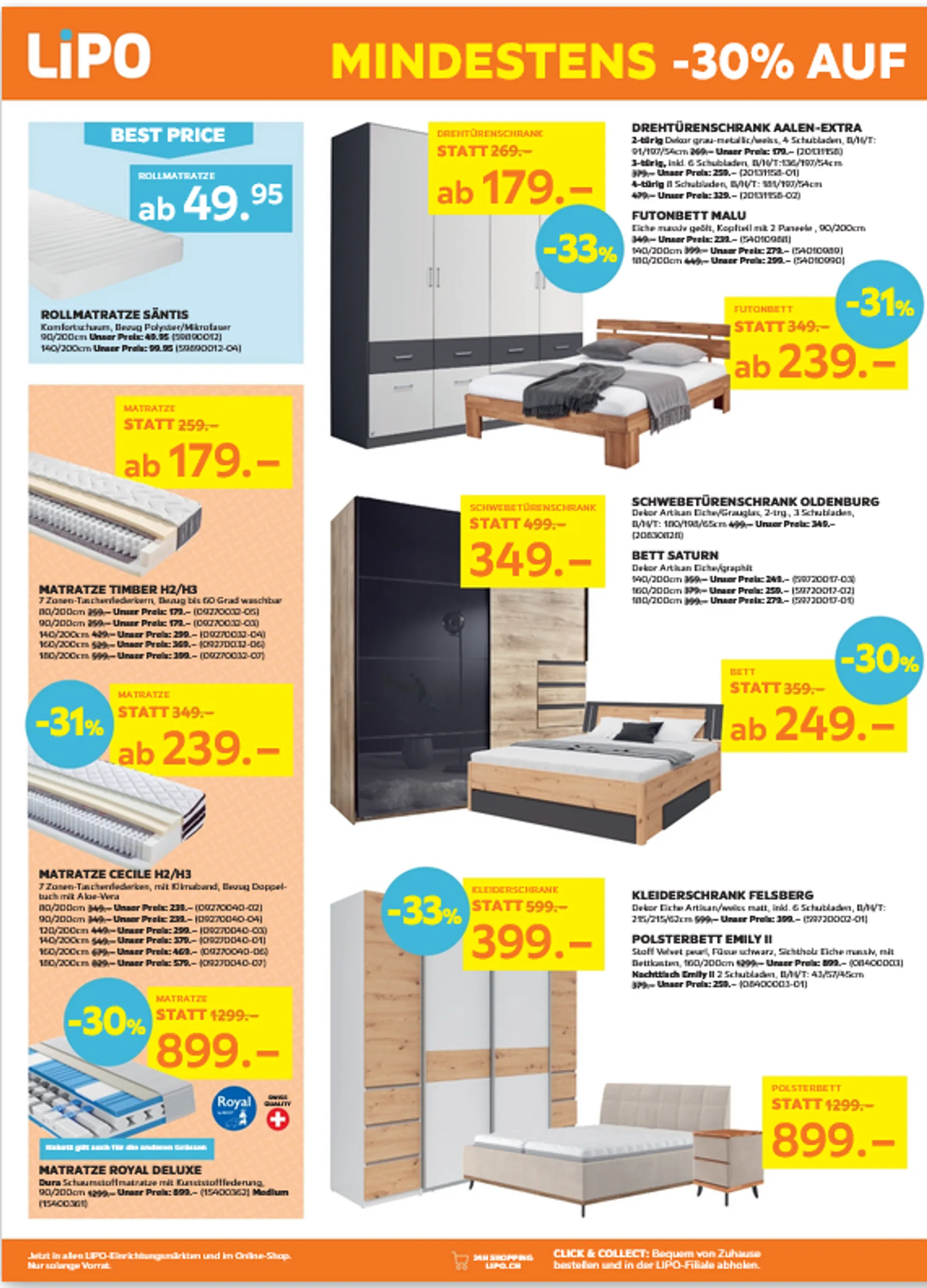 Lipo Prospekte von 1. Februar bis 17. Februar 2025 - Prospekt seite  3