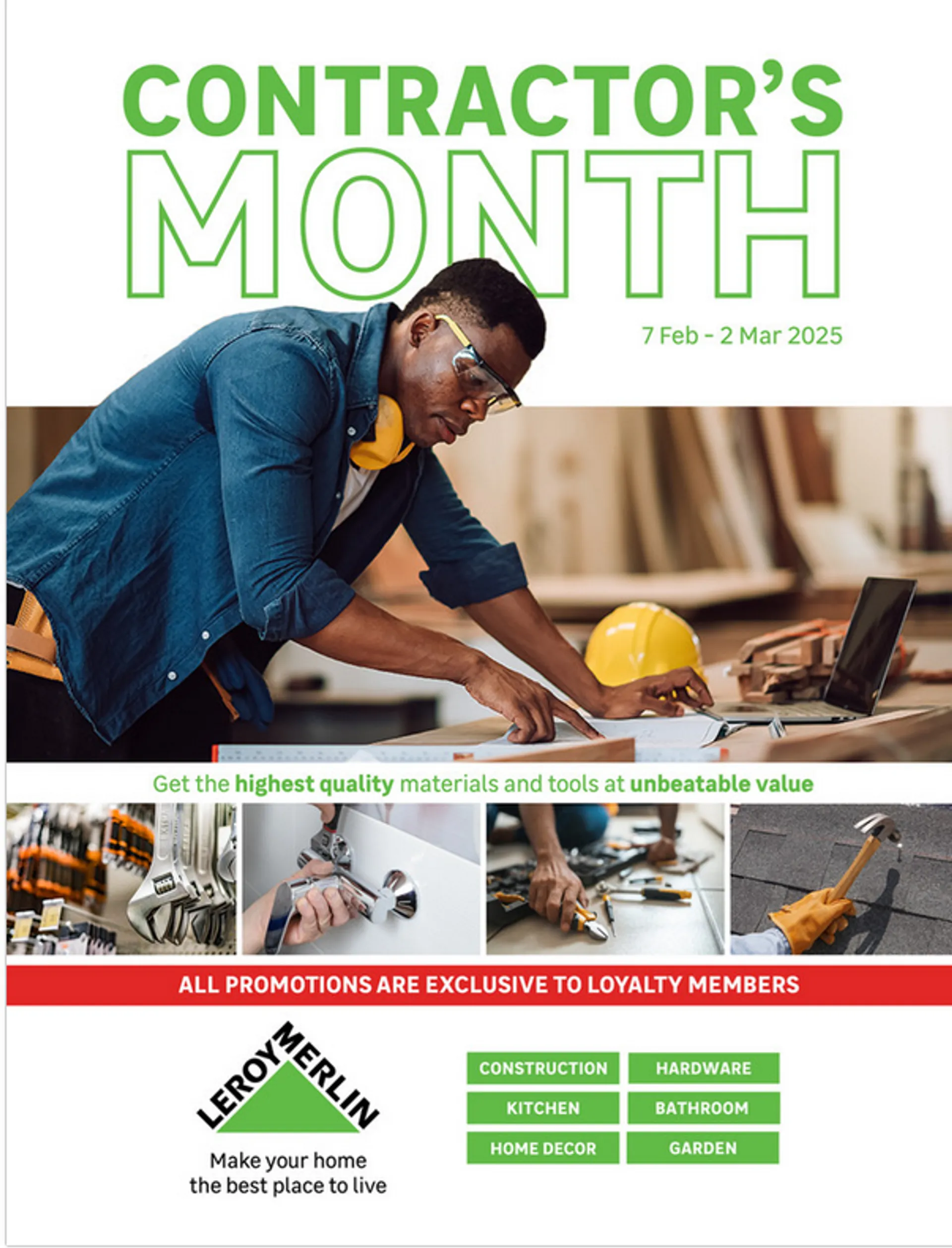 LEROY MERLIN  Deals from 11 February to 28 February 2025 - Catalogue Page 