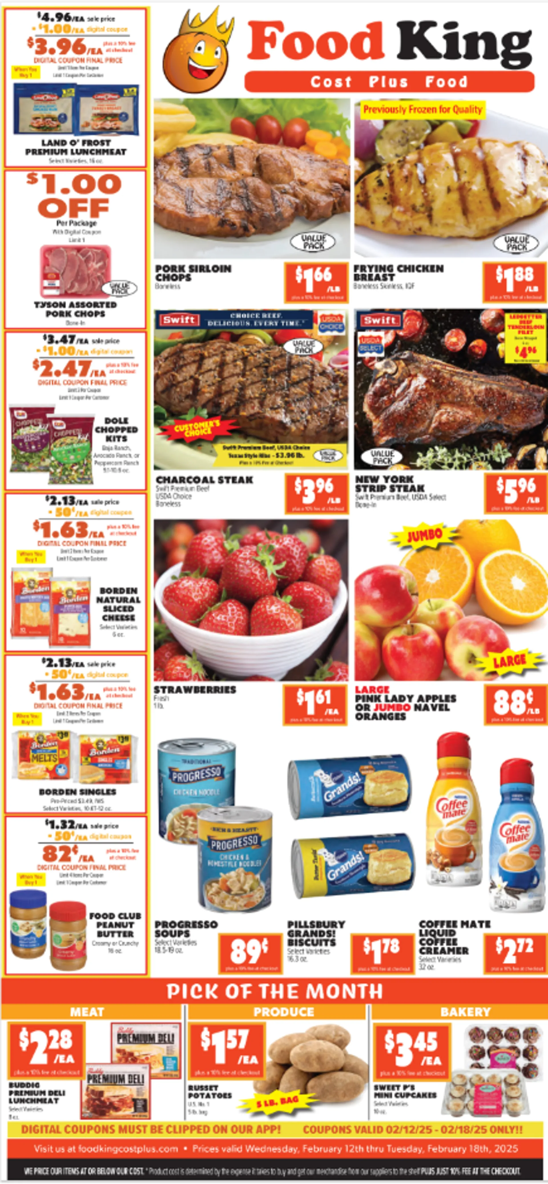 Weekly ad Food King Deals from February 14 to February 18 2025 - Page 