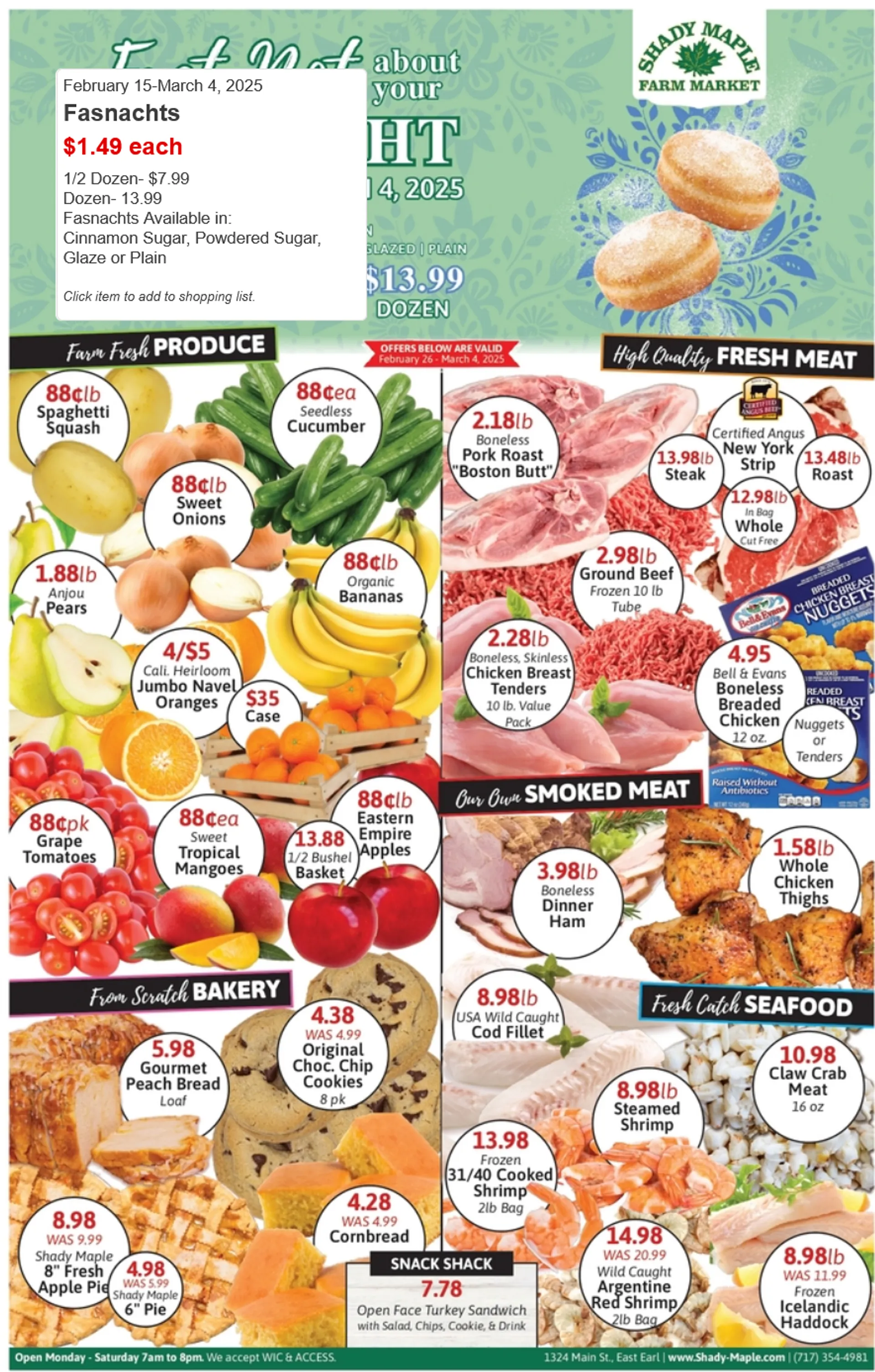 Weekly ad Shady Maple Sales from February 15 to March 4 2025 - Page 