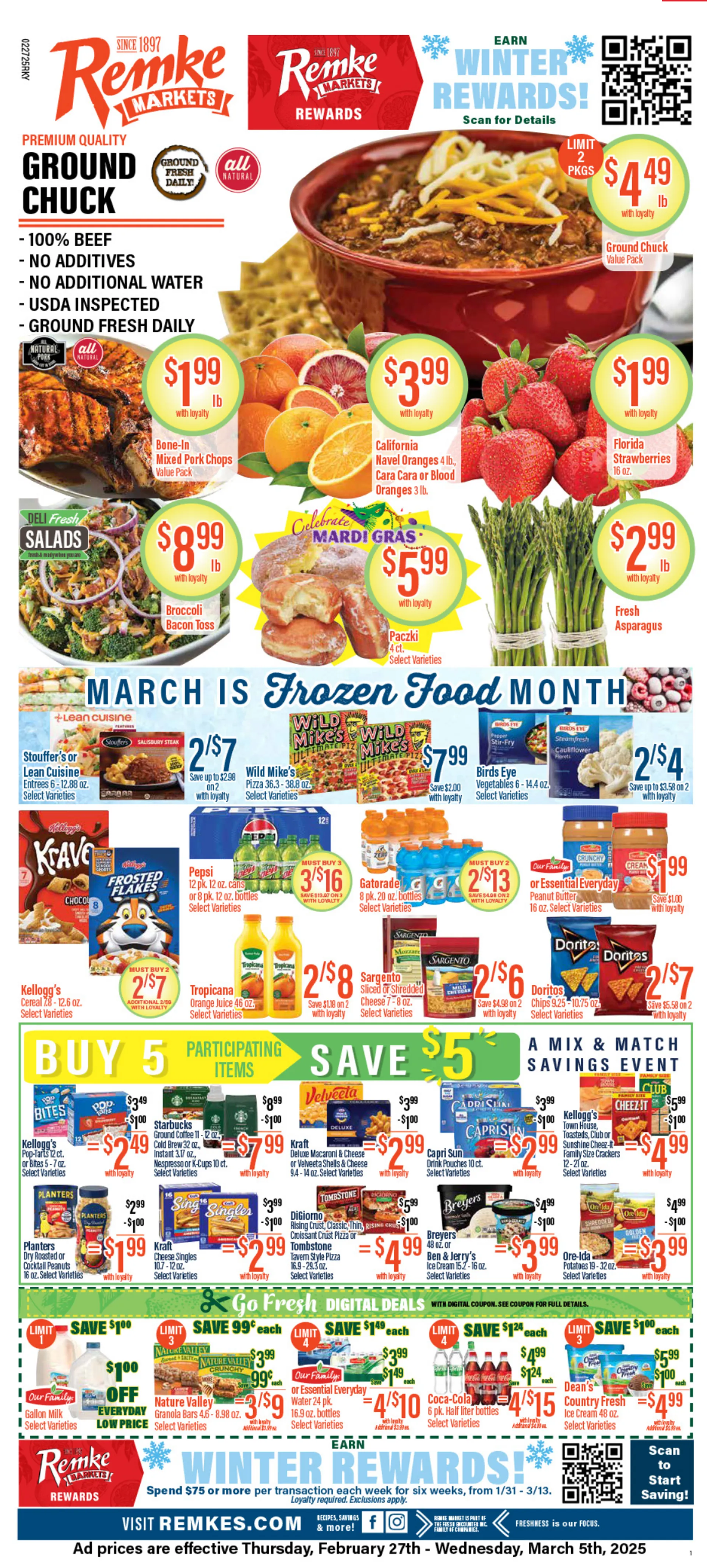 Weekly ad Remke Markets Sales from February 27 to March 5 2025 - Page 