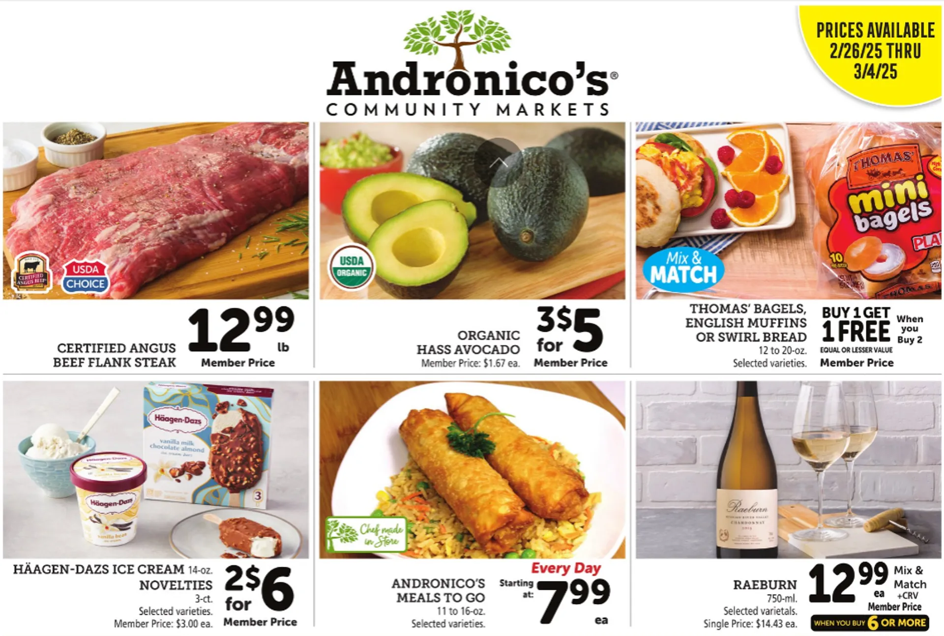 Weekly ad  Andronico's Sales from February 26 to March 4 2025 - Page 