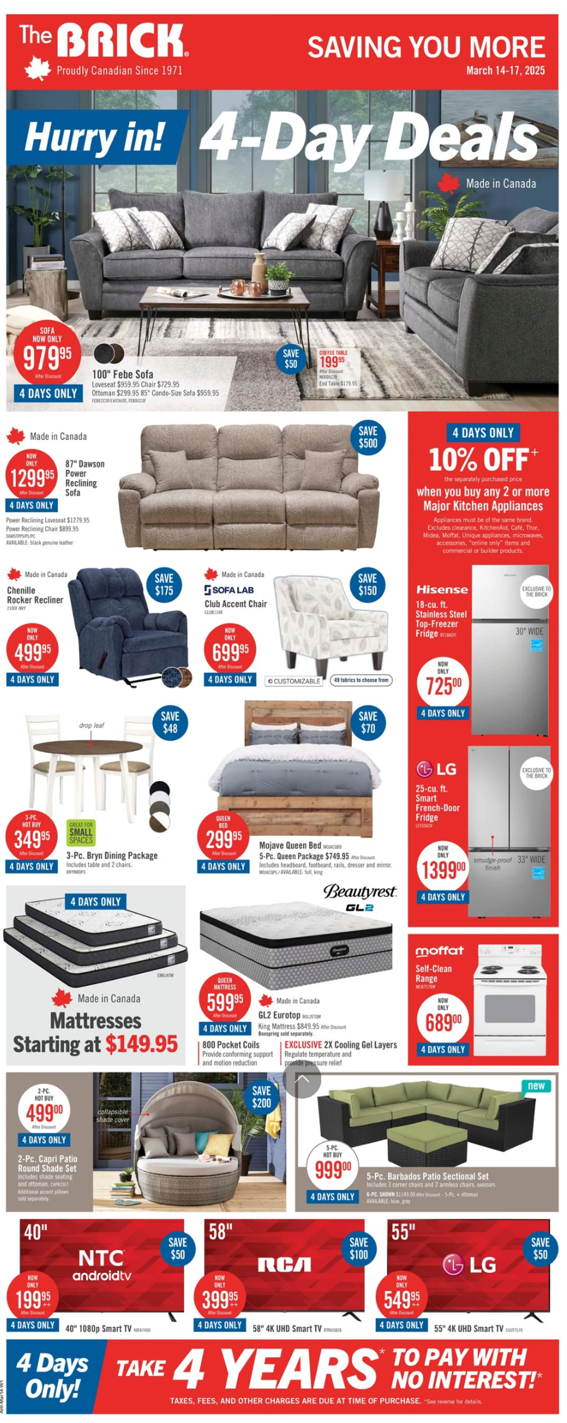 The Brick Sales from March 13 to March 26 2025 - flyer page 