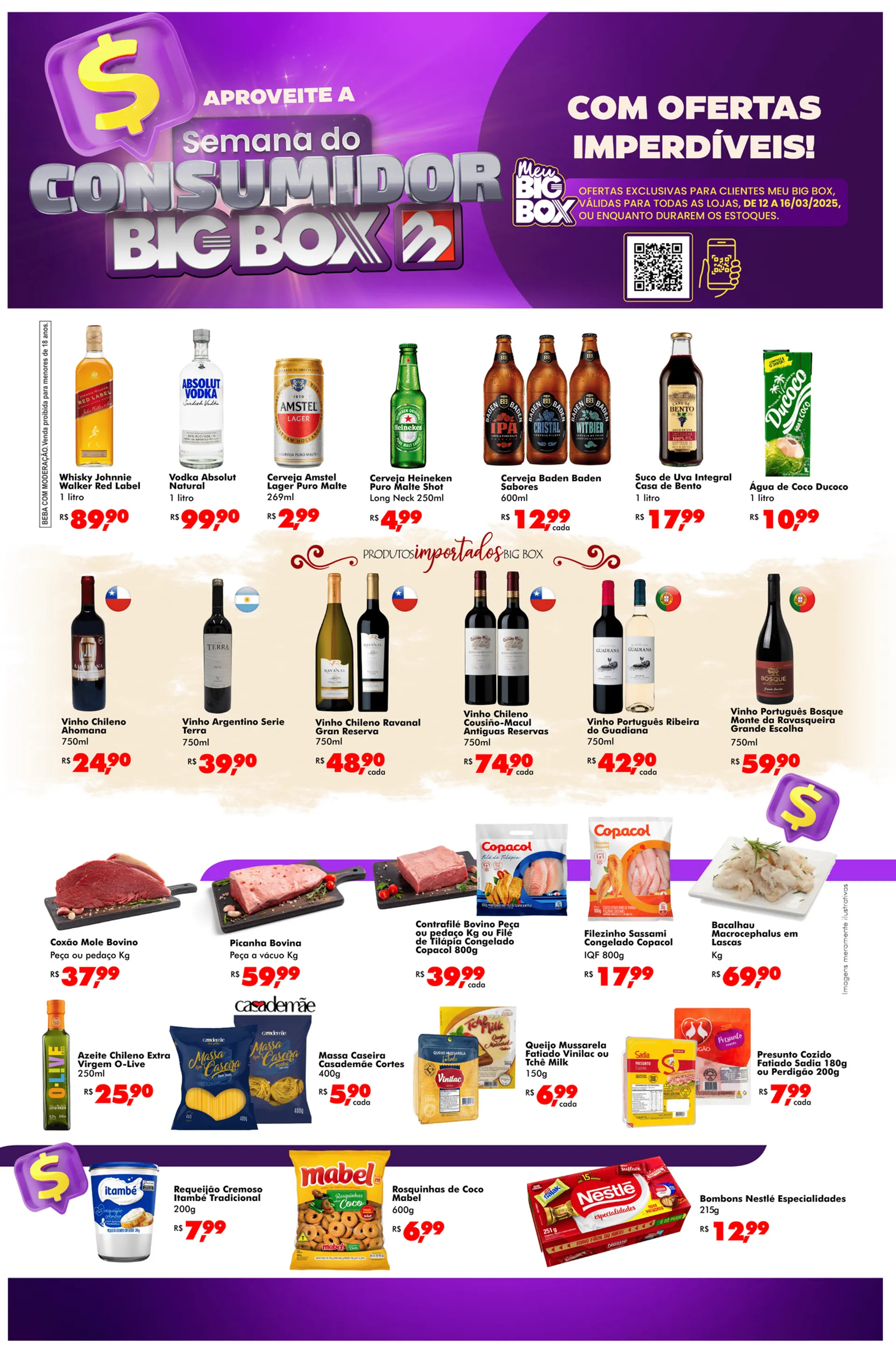 Encarte de Big Box  12 de março até 16 de março 2025 - Pagina 