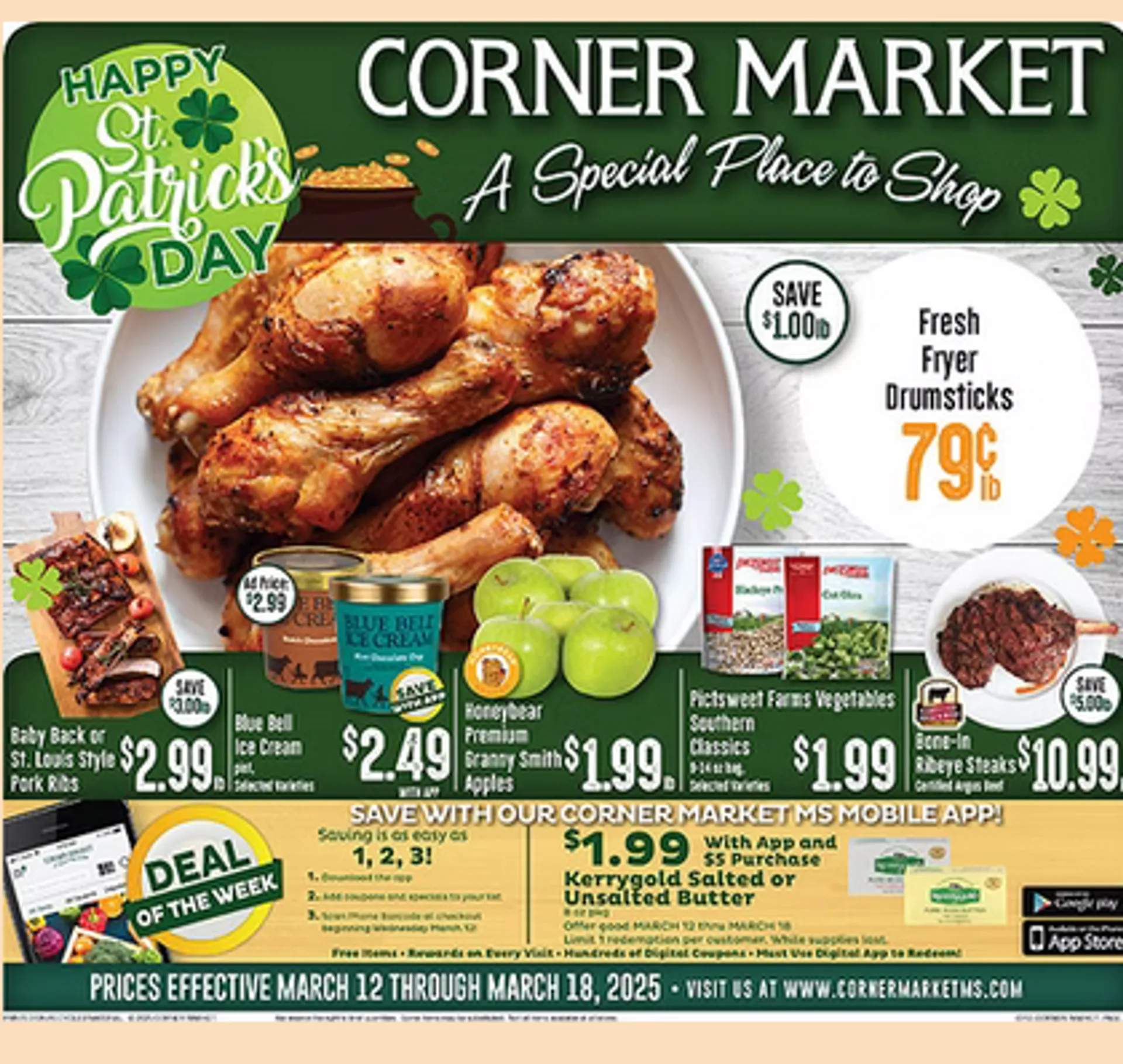 Weekly ad Corner Market Sales from March 12 to March 18 2025 - Page 