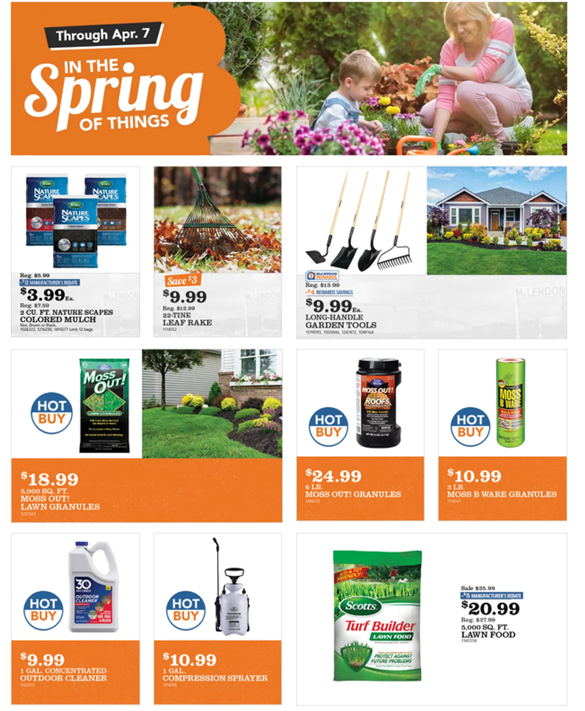 Weekly ad McLendon Offers of the month from April 7 to April 30 2025 - Page 1