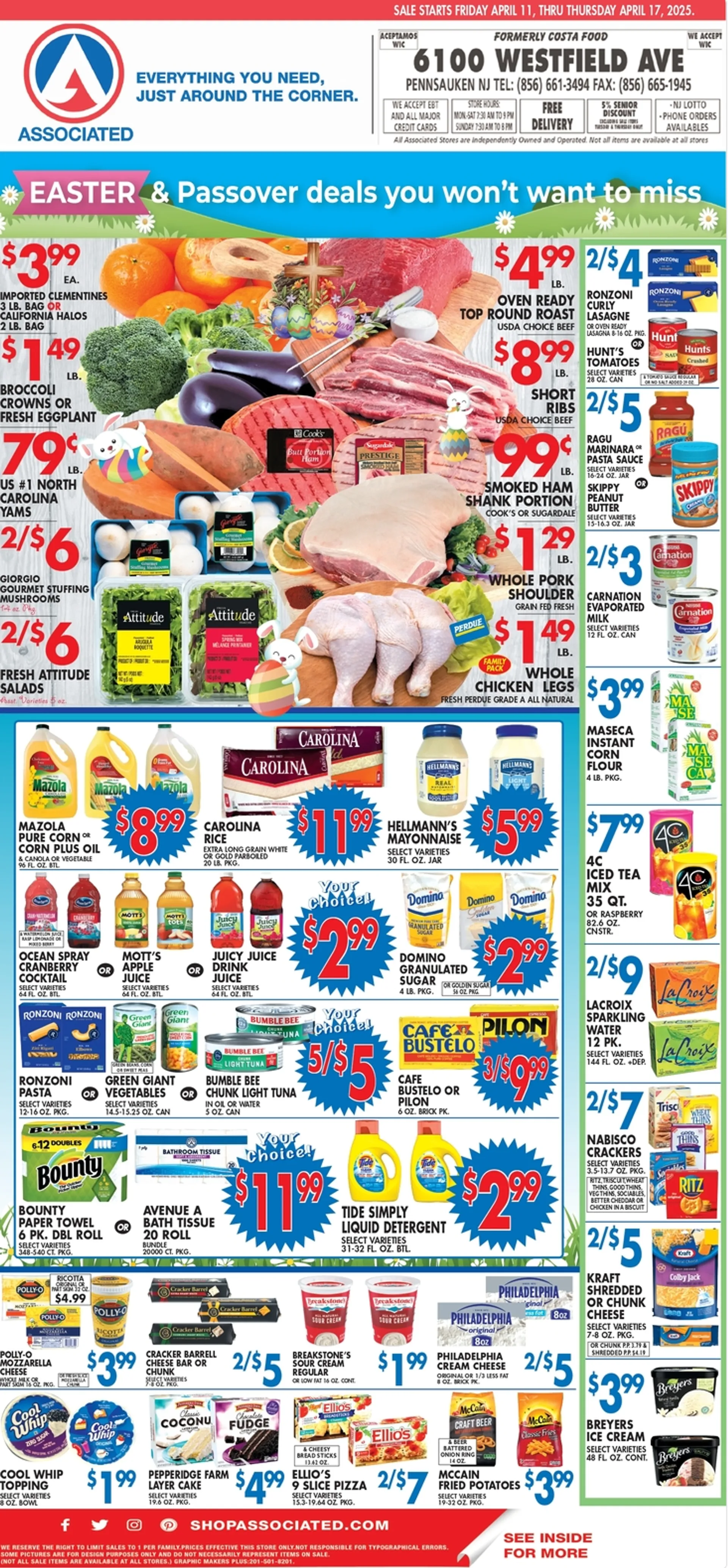 Weekly ad Associated Supermarkets from April 11 to April 20 2025 - Page 