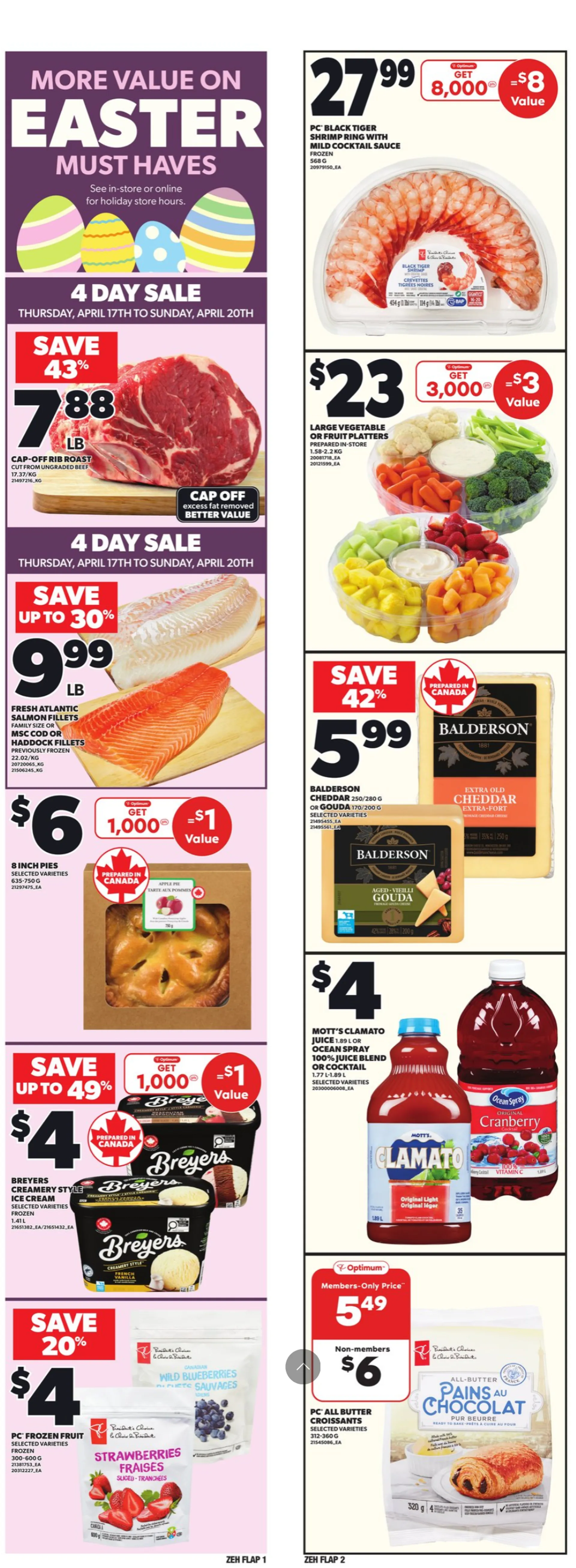 Zehrs Sales from April 17 to April 23 2025 - flyer page 