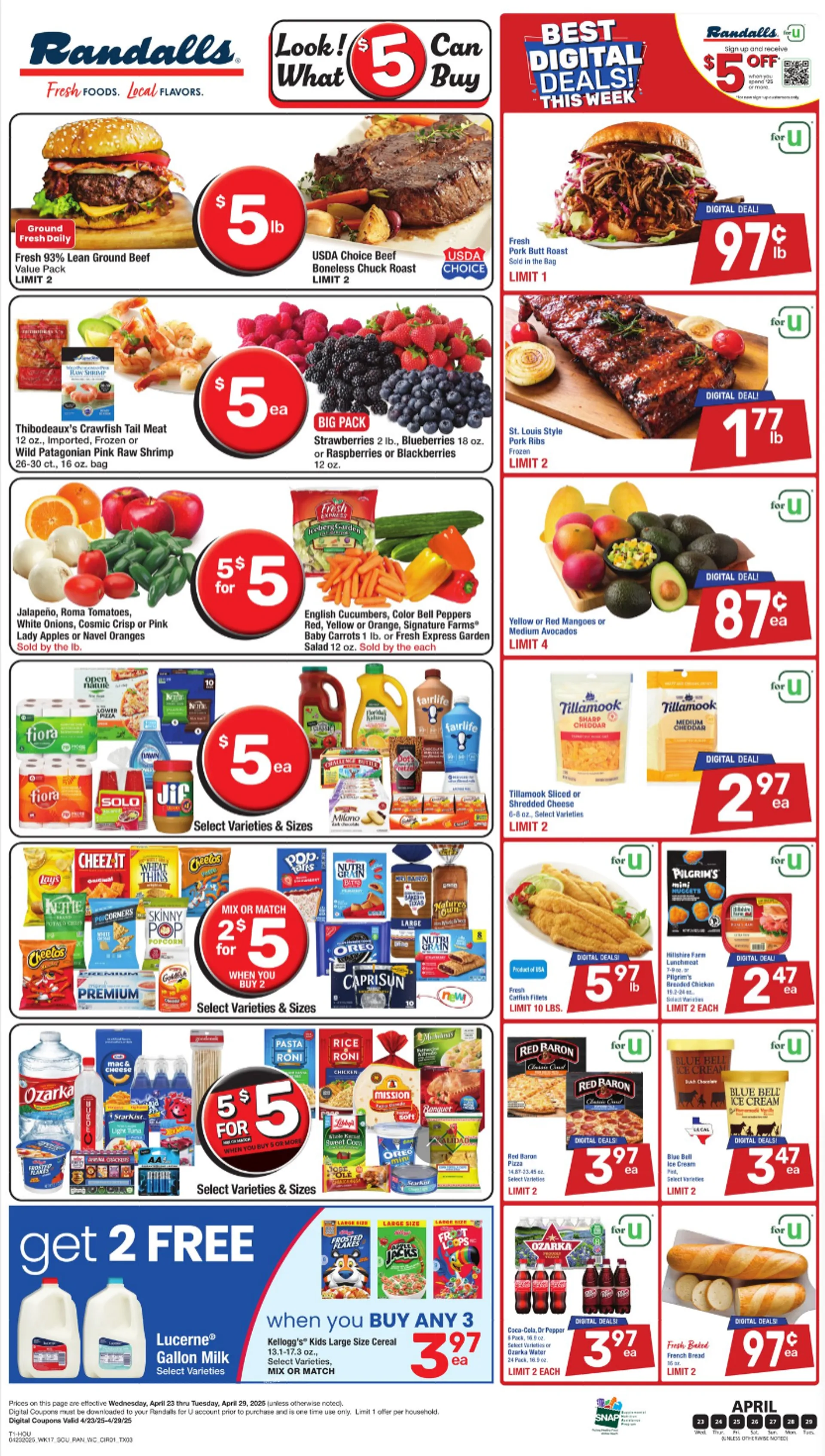 Weekly ad Randalls Sales from April 23 to April 29 2025 - Page 