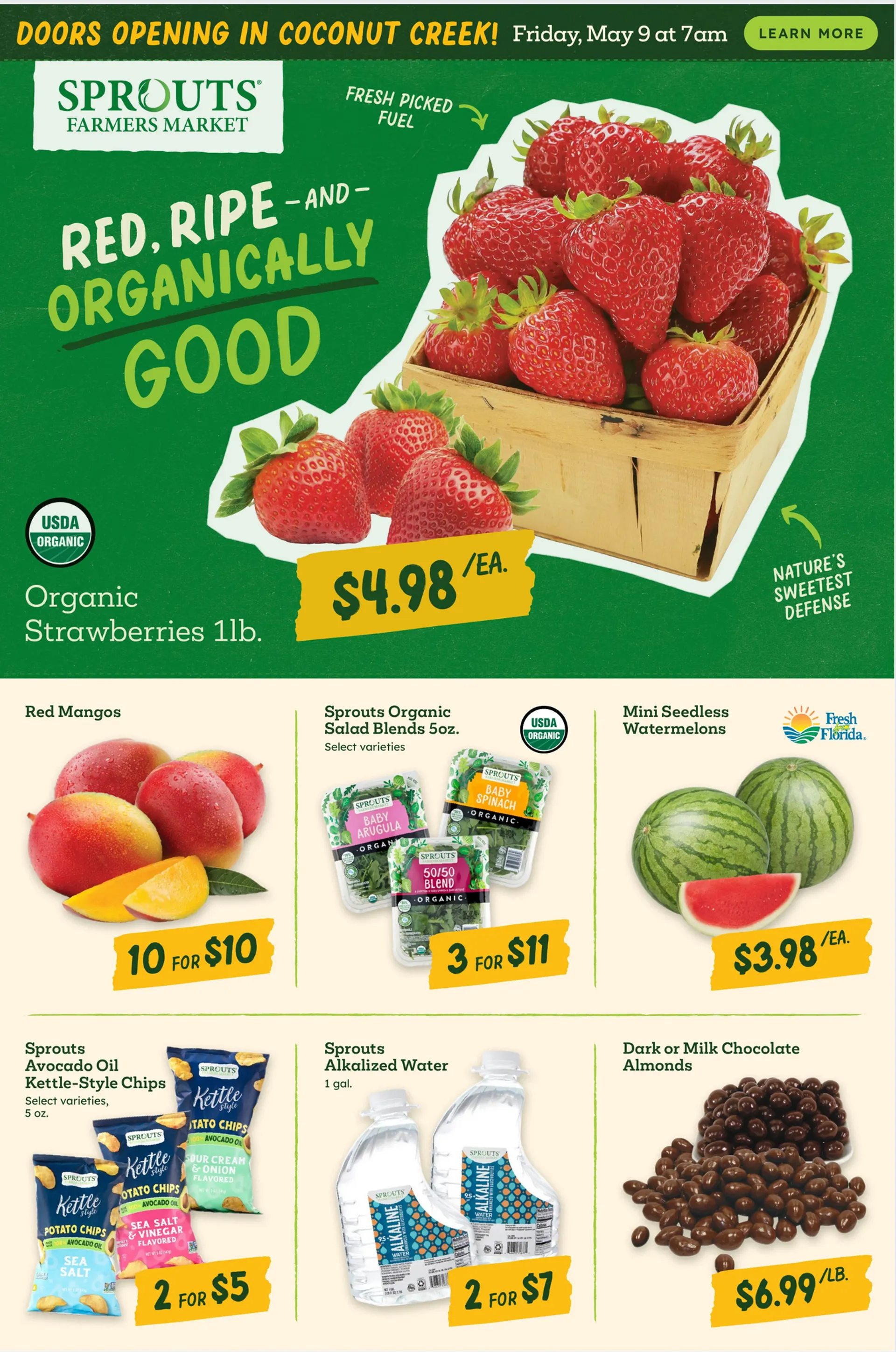 Weekly ad Sprouts Sales from May 7 to May 13 2025 - Page 1