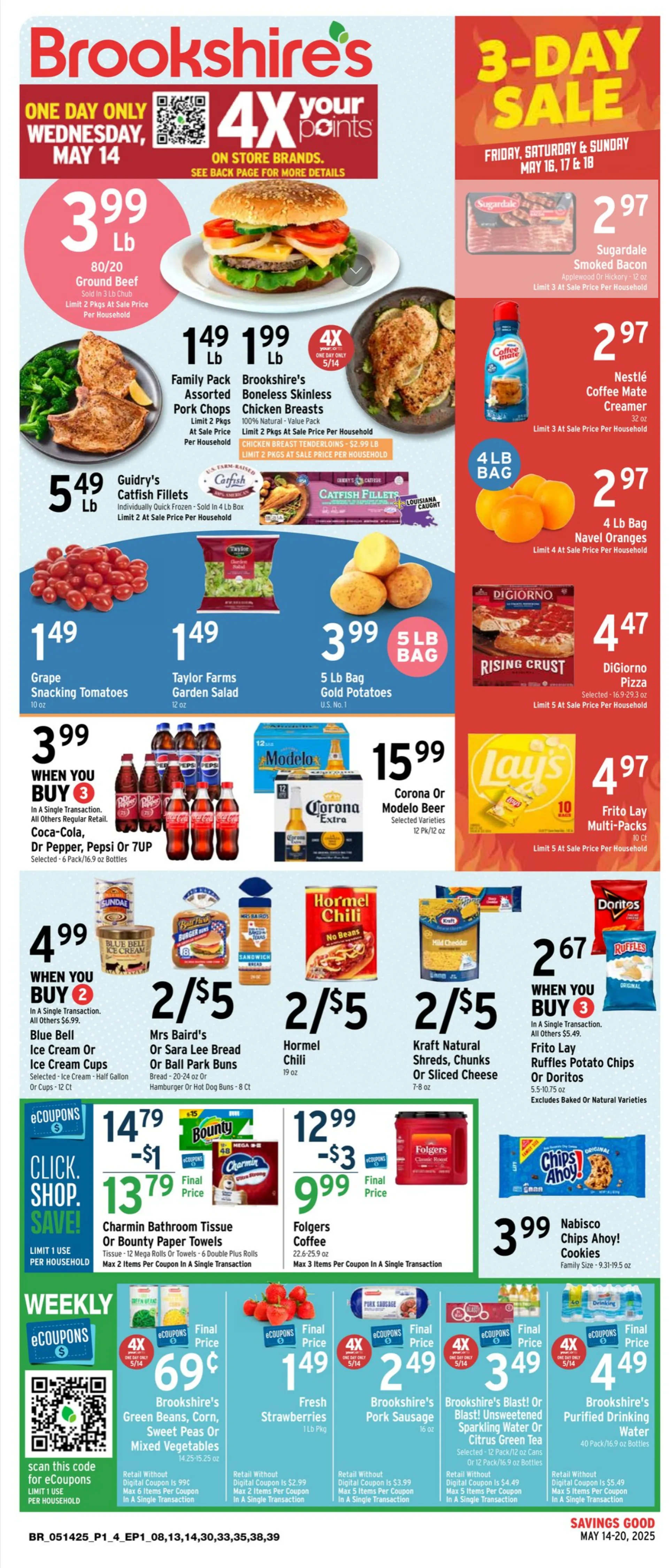 Weekly ad Brookshires Sales from May 14 to May 20 2025 - Page 