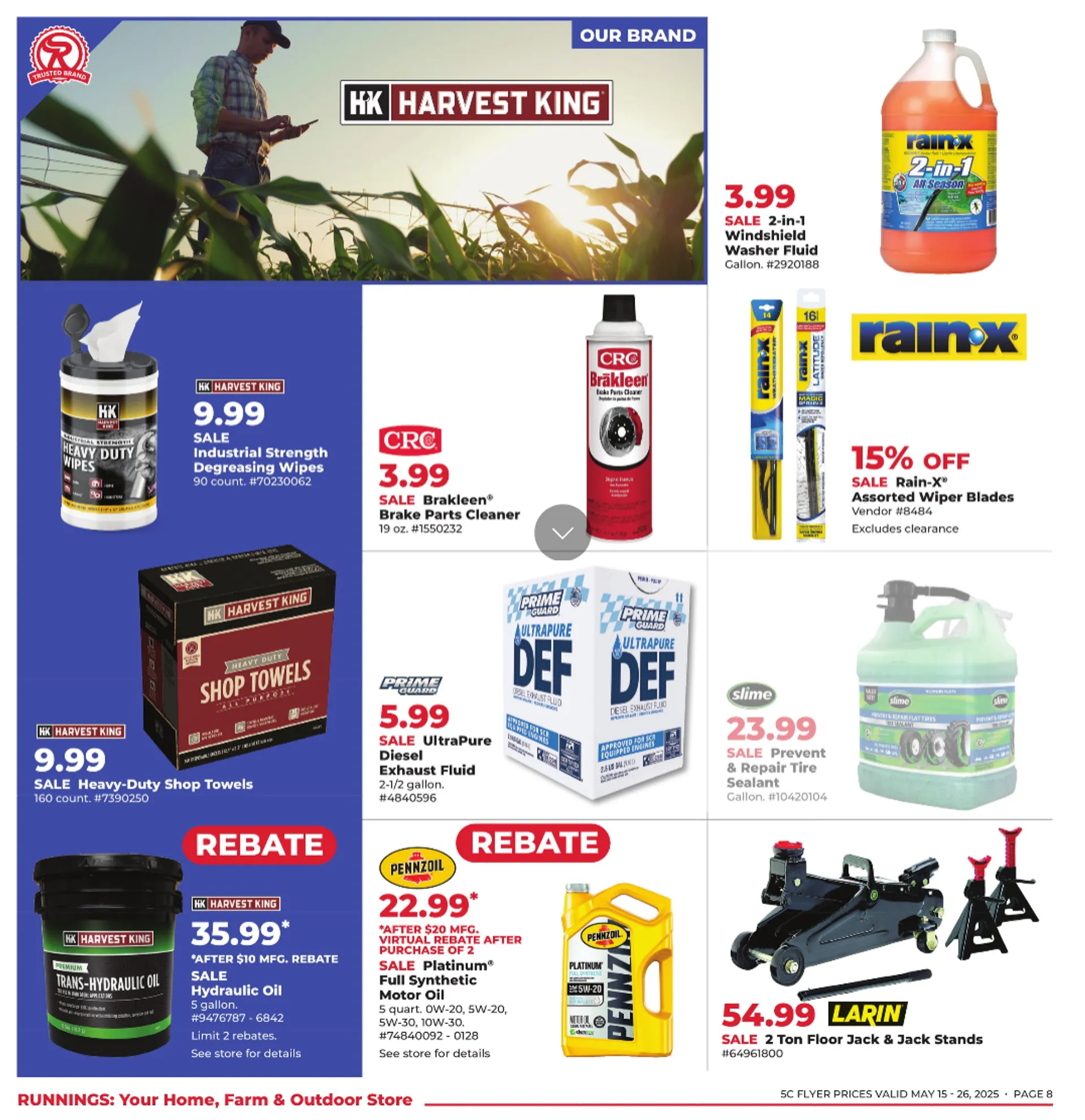 Weekly ad Runnings Memorial Day Sales from May 15 to May 26 2025 - Page 8