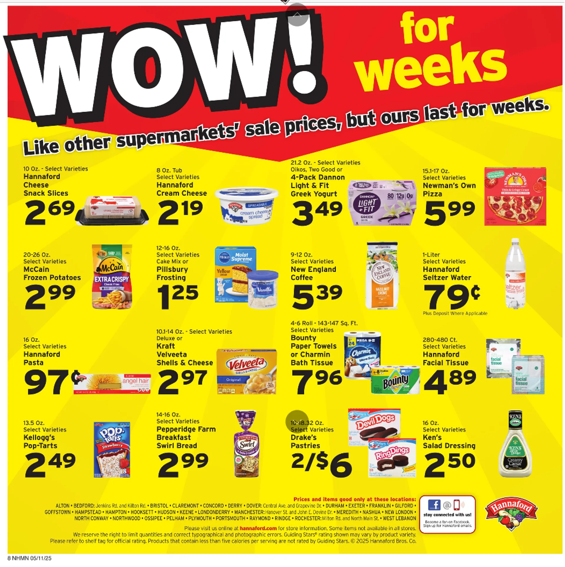 Weekly ad Hannaford Sales from May 11 to May 17 2025 - Page 2