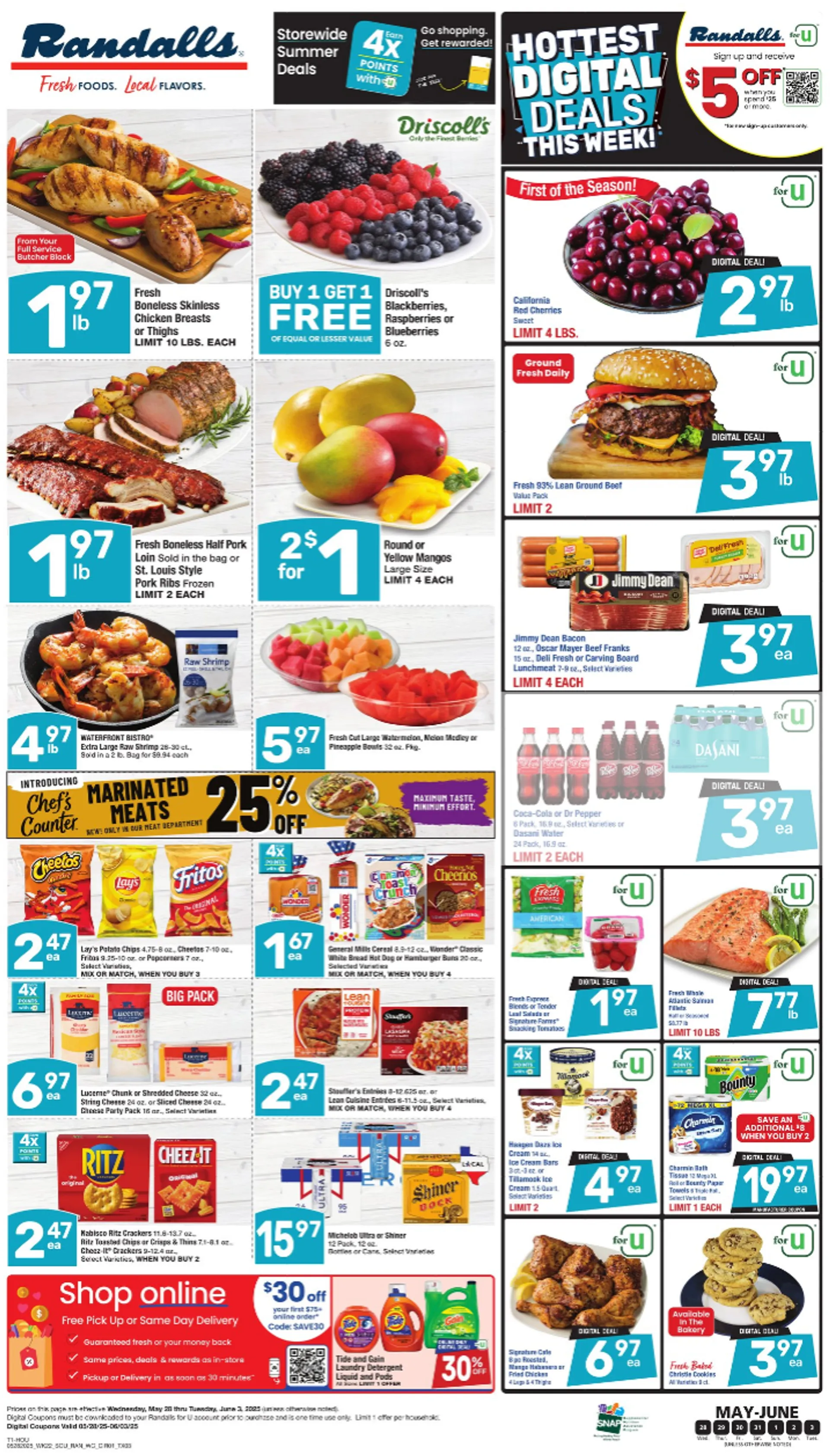 Weekly ad Randalls weekly ads from May 28 to June 3 2025 - Page 1