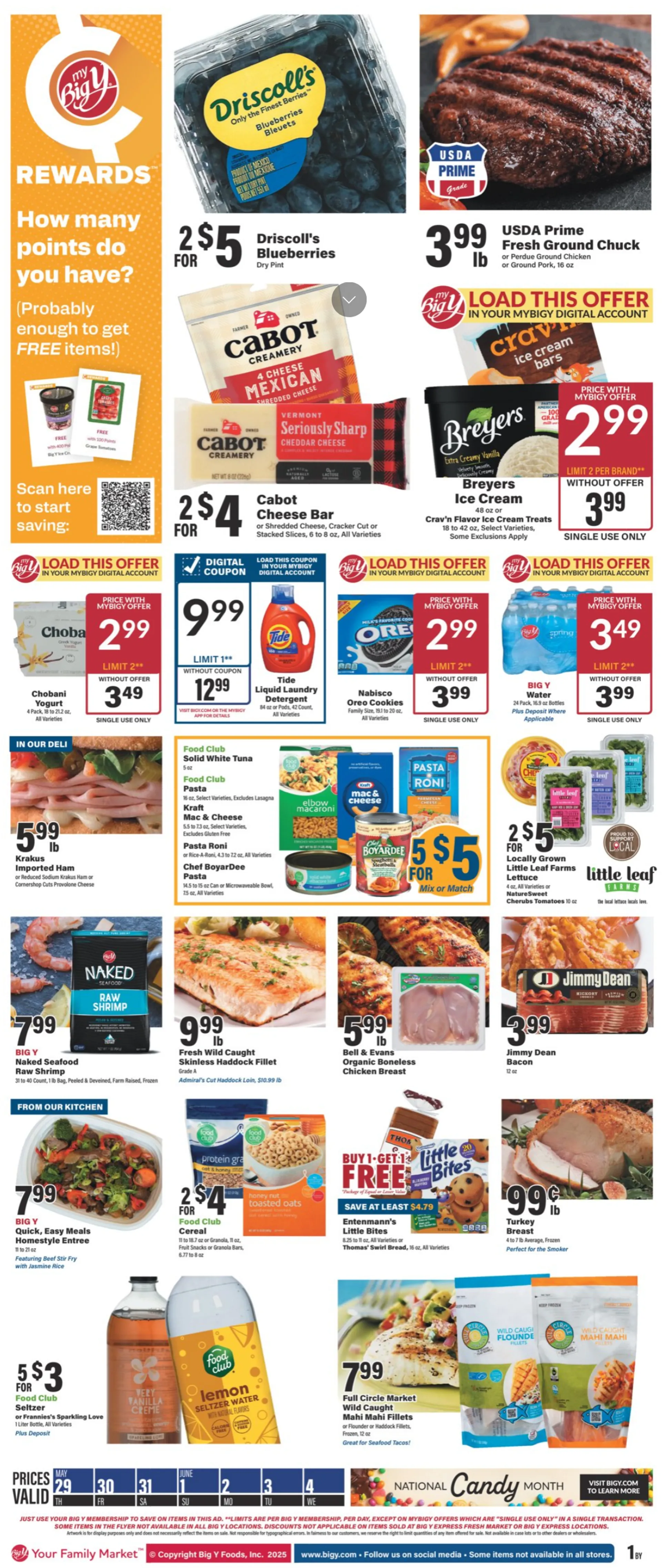 Weekly ad Big Y Sales from May 29 to June 4 2025 - Page 1