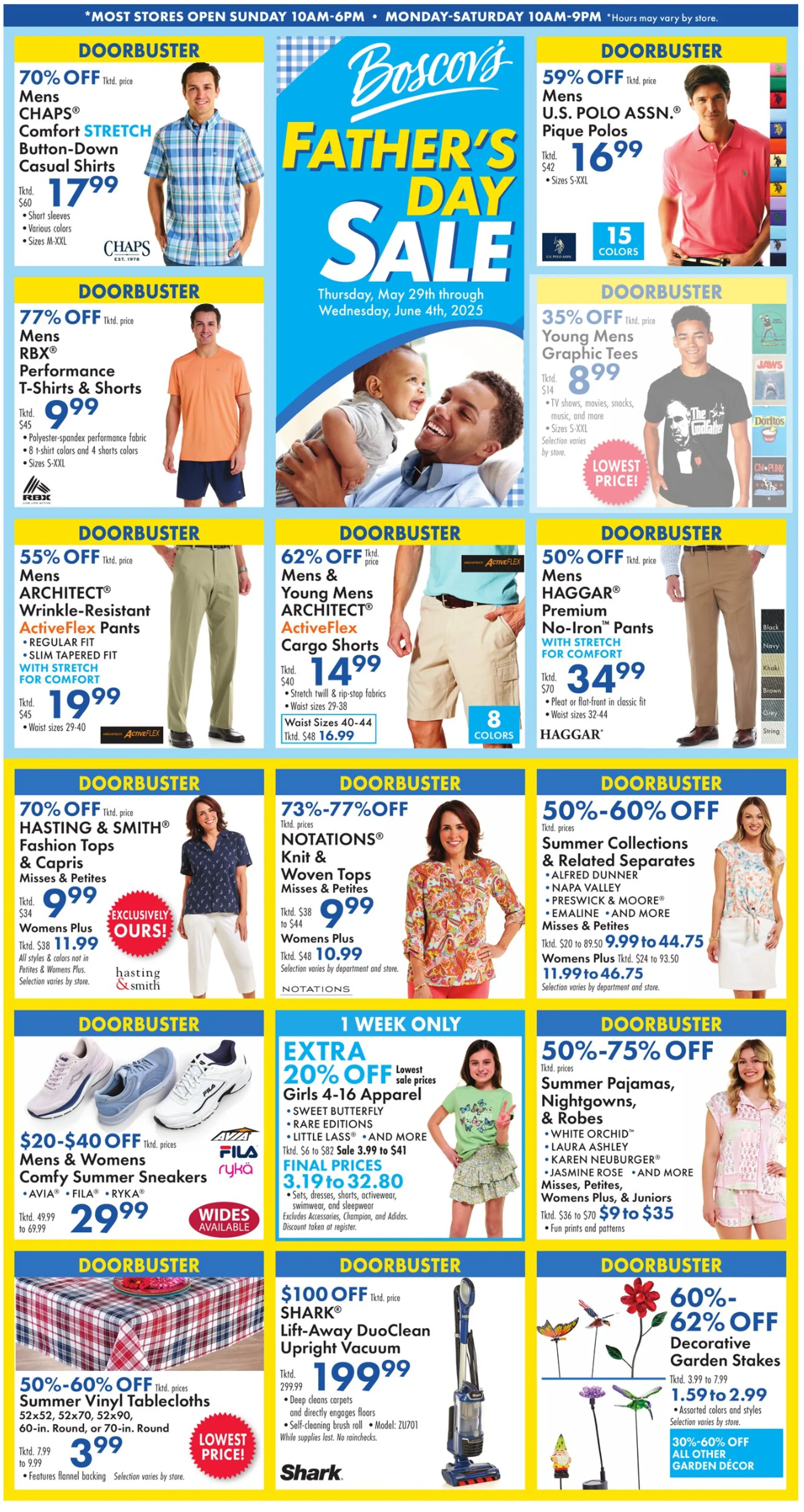 Weekly ad Boscov's weekly ads from May 29 to June 4 2025 - Page 1