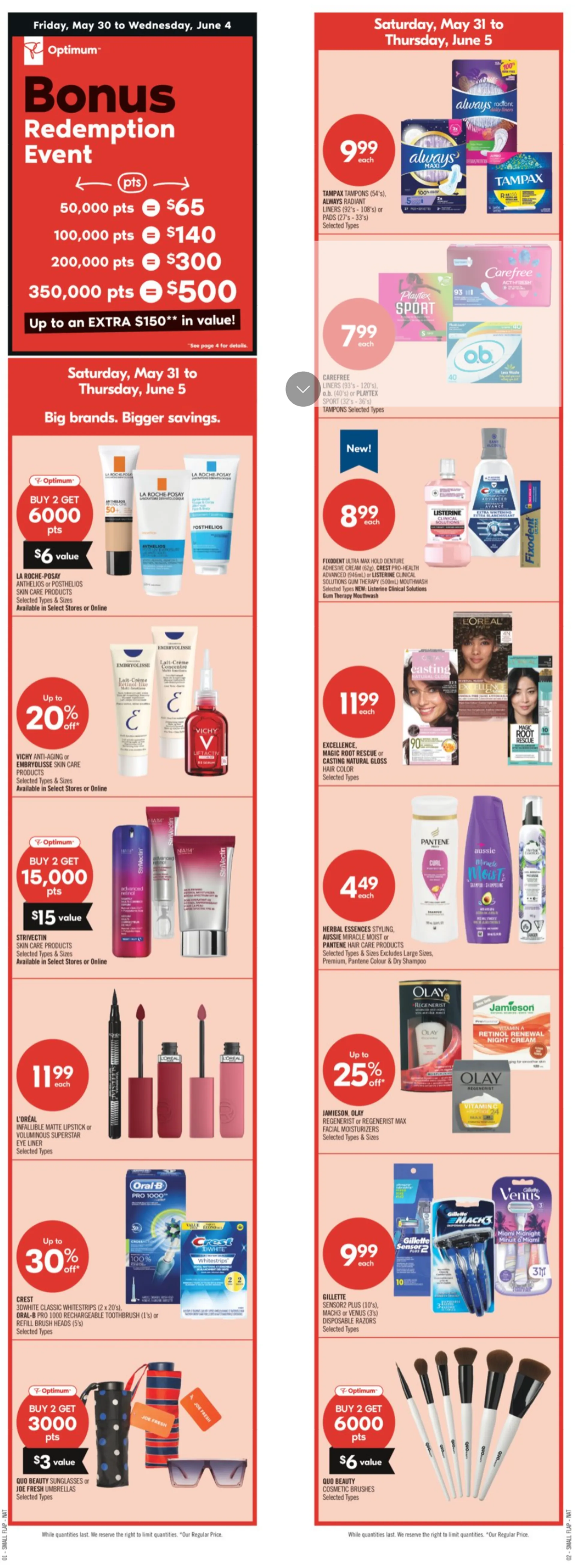 Shoppers Drug Mart Sales from May 31 to June 5 2025 - flyer page 