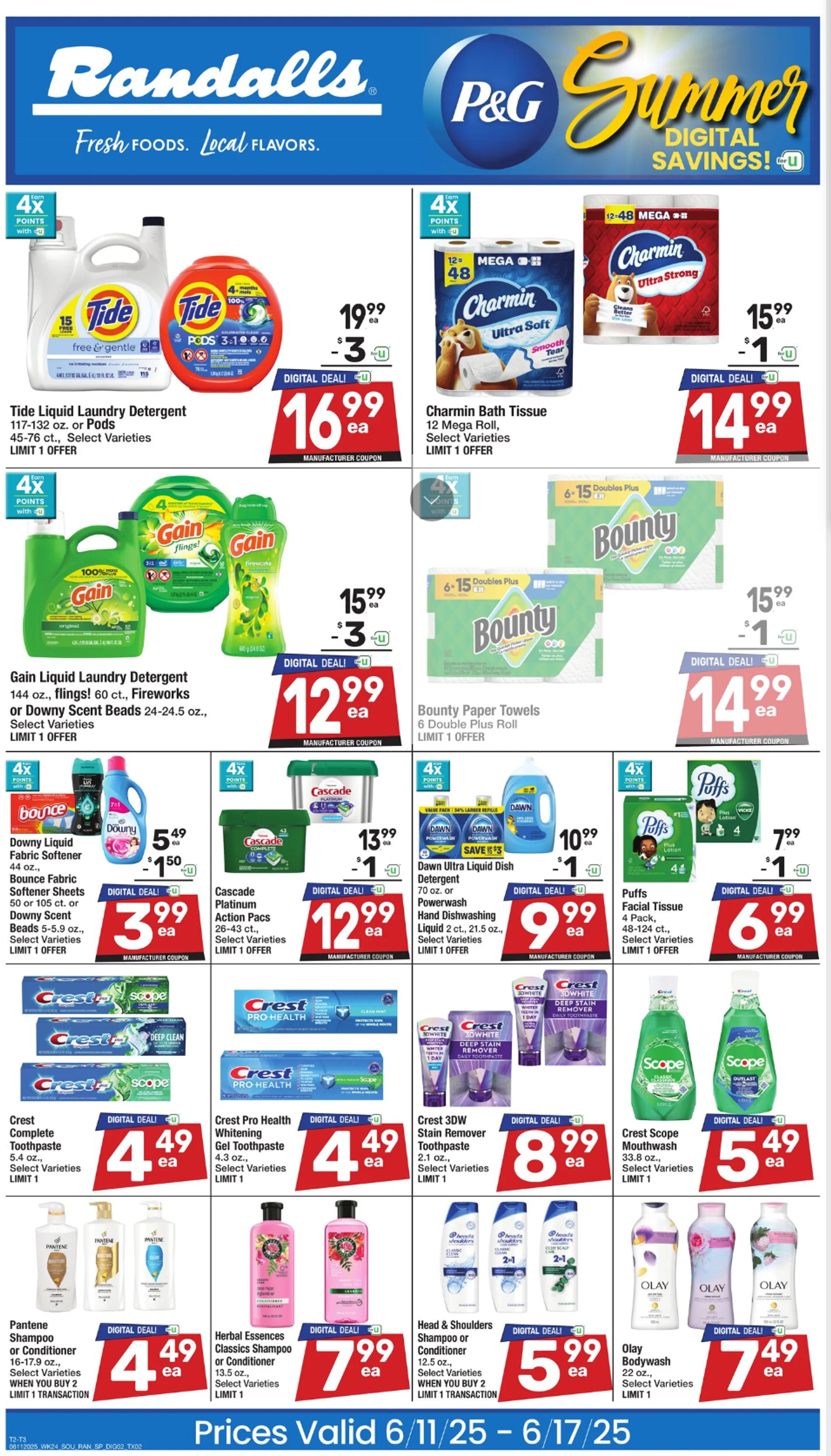 Weekly ad Randalls Sales from June 11 to June 17 2025 - Page 1