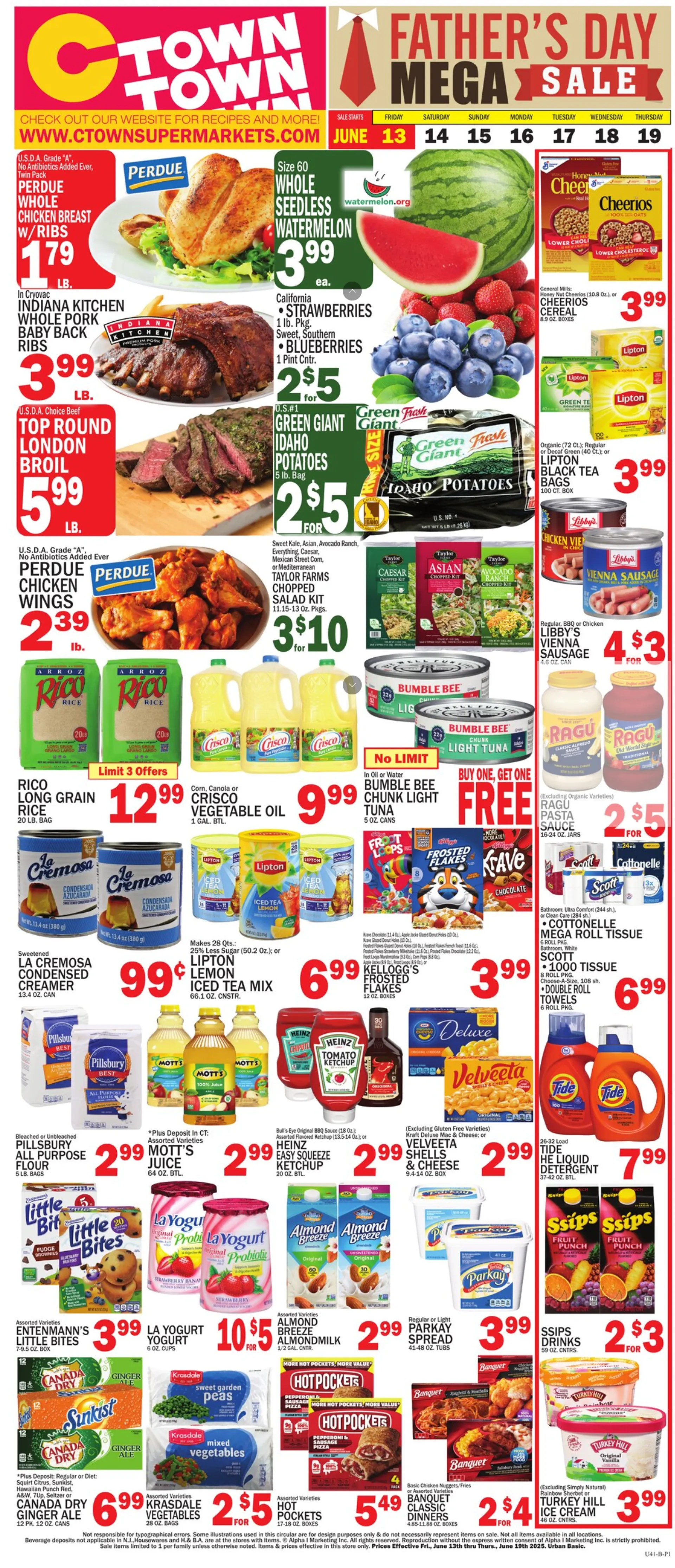 Weekly ad C-Town weekly ads from June 13 to June 19 2025 - Page 1