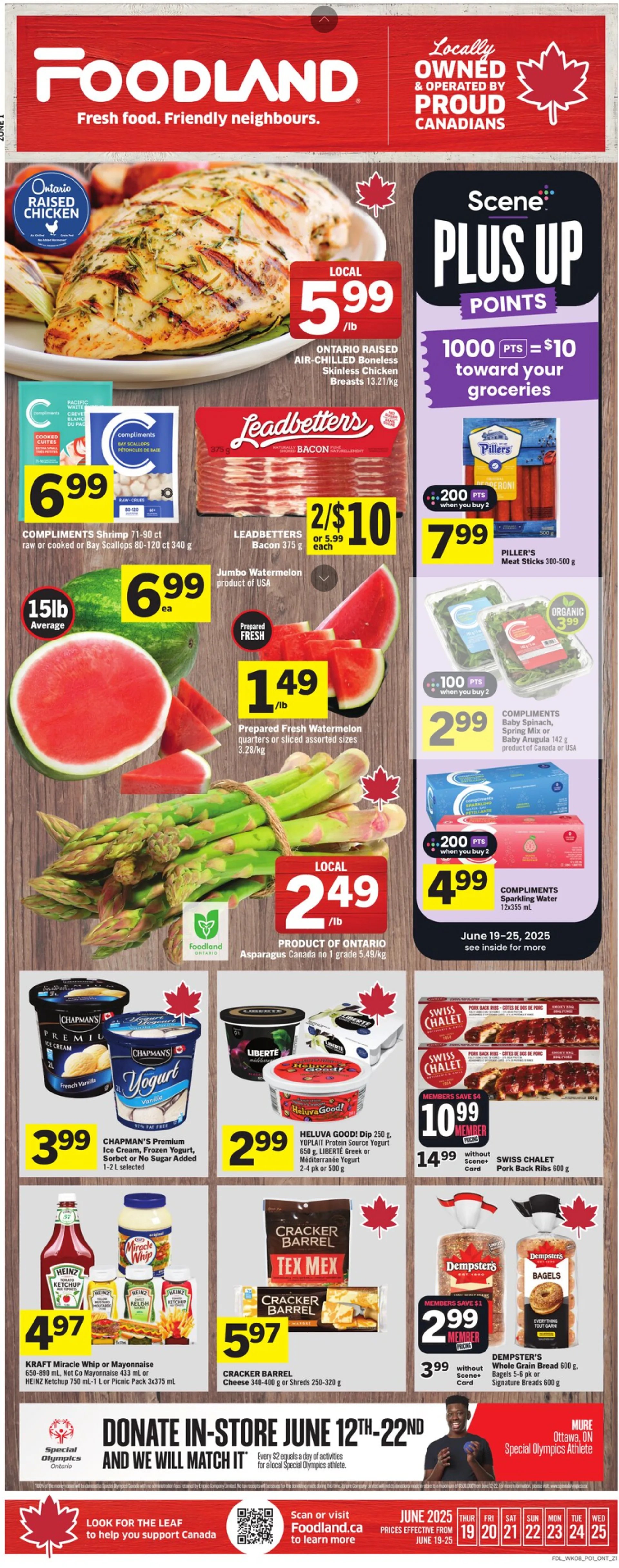 Foodland Sales from June 18 to June 25 2025 - flyer page 1