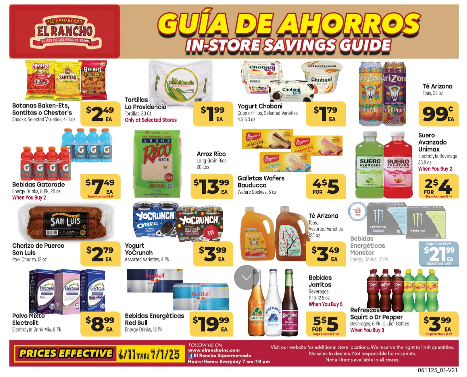 Weekly ad El Rancho Sales from June 11 to July 1 2025 - Page 1