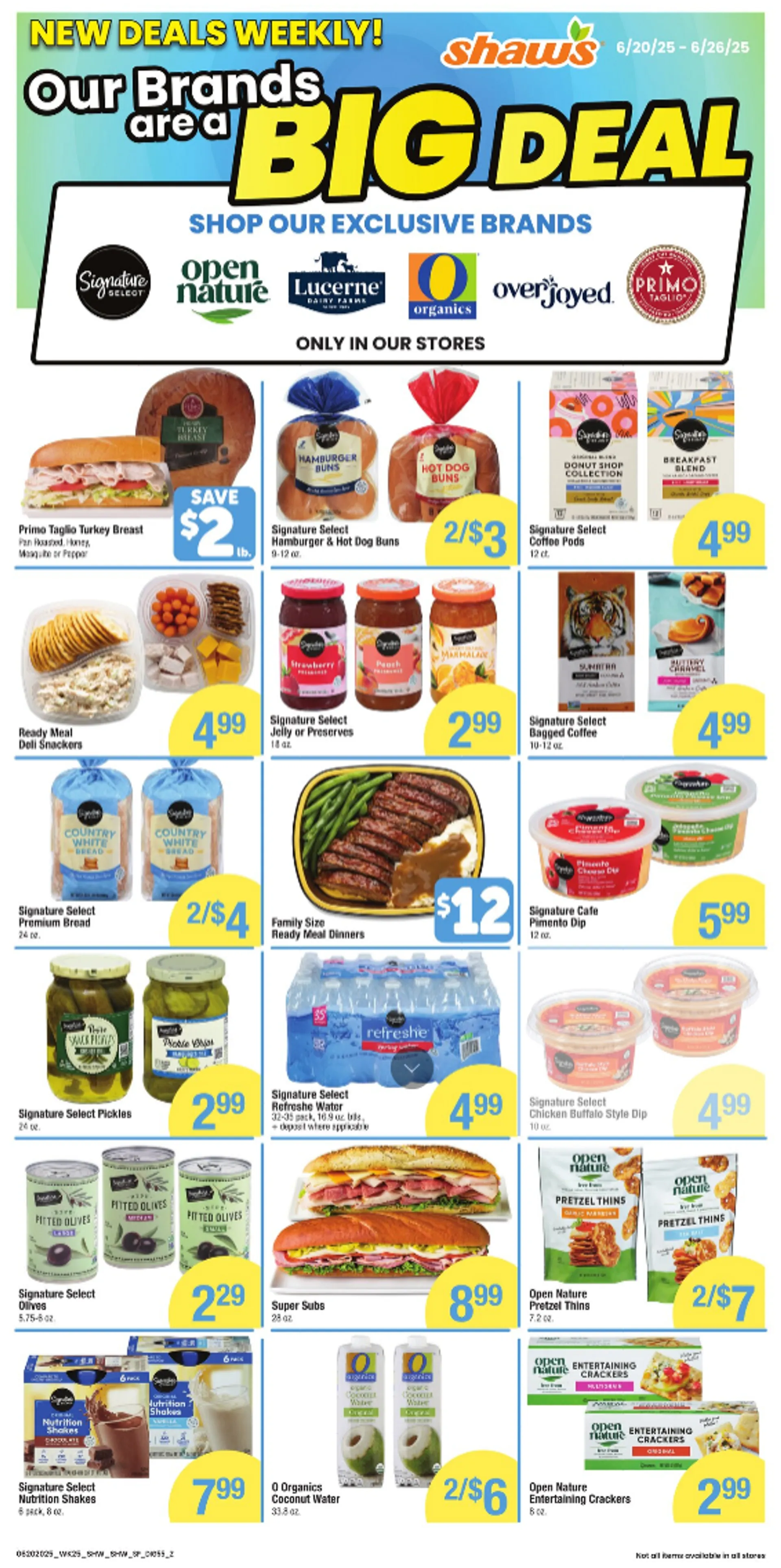 Weekly ad Shaw's weekly ads from June 20 to June 26 2025 - Page 1