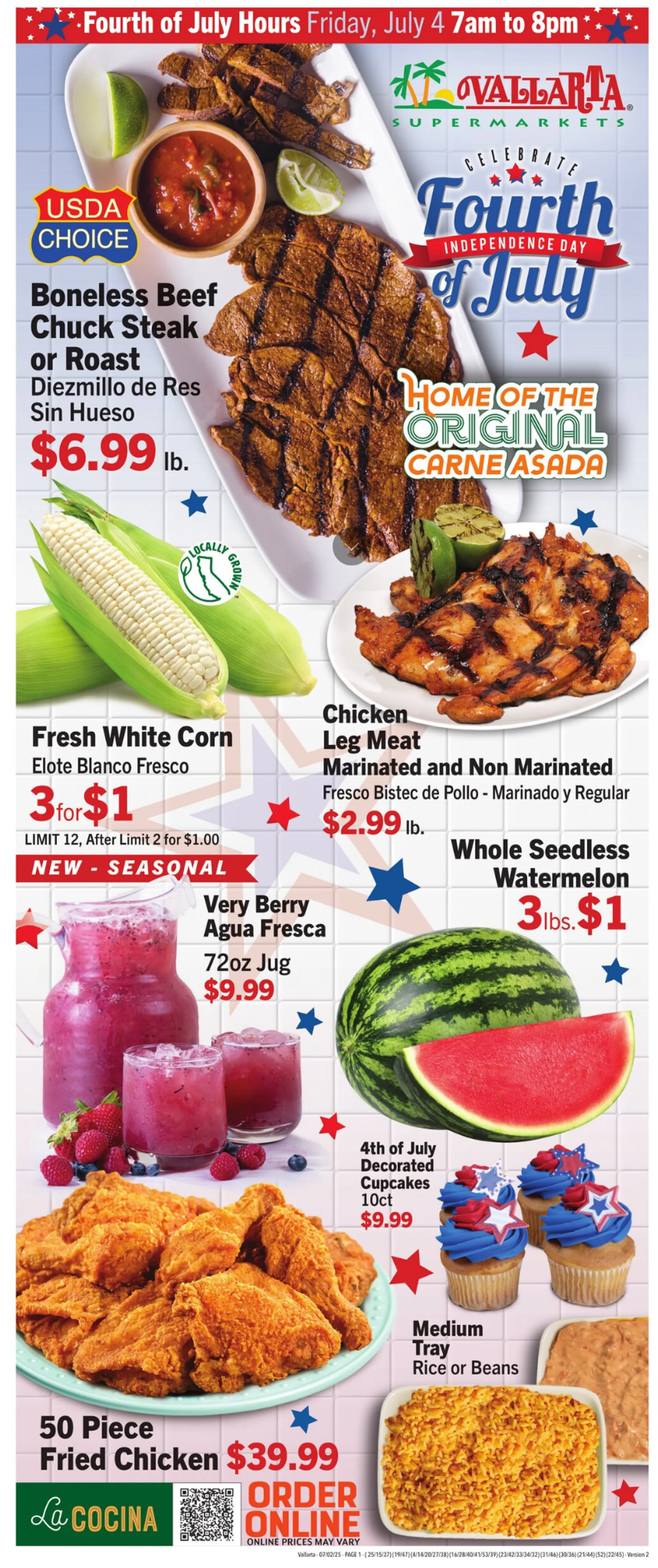 Weekly ad Vallarta Sales from July 2 to July 8 2025 - Page 