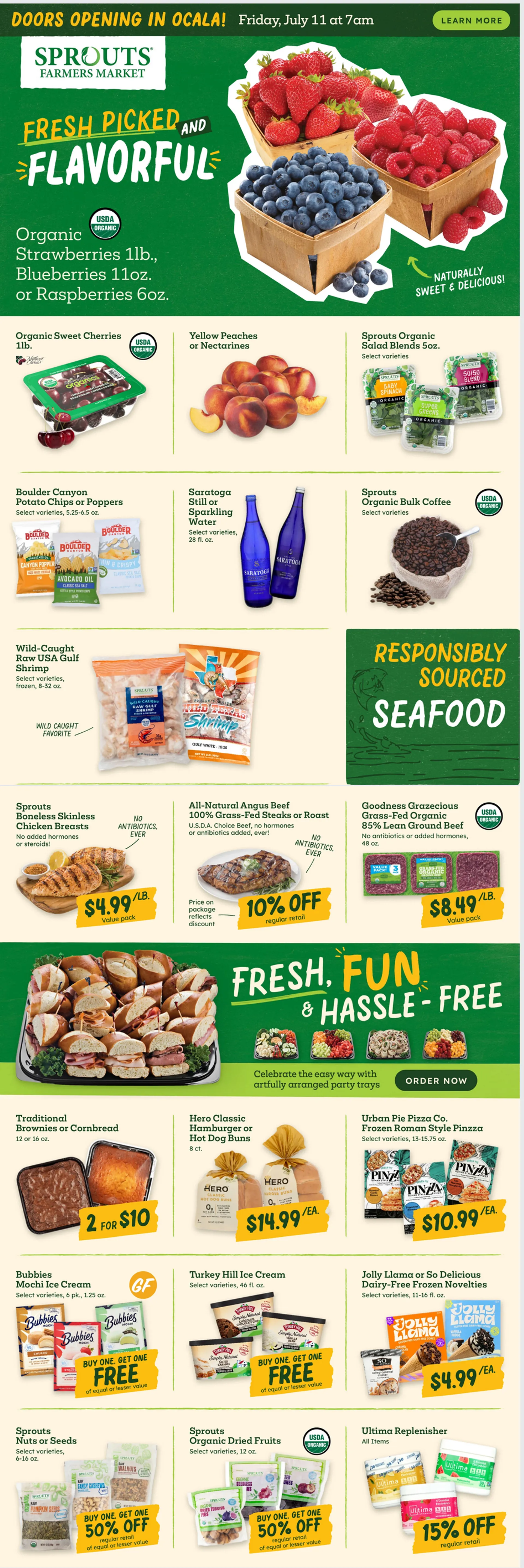 Weekly ad Sprouts weekly ads from July 9 to July 15 2025 - Page 1