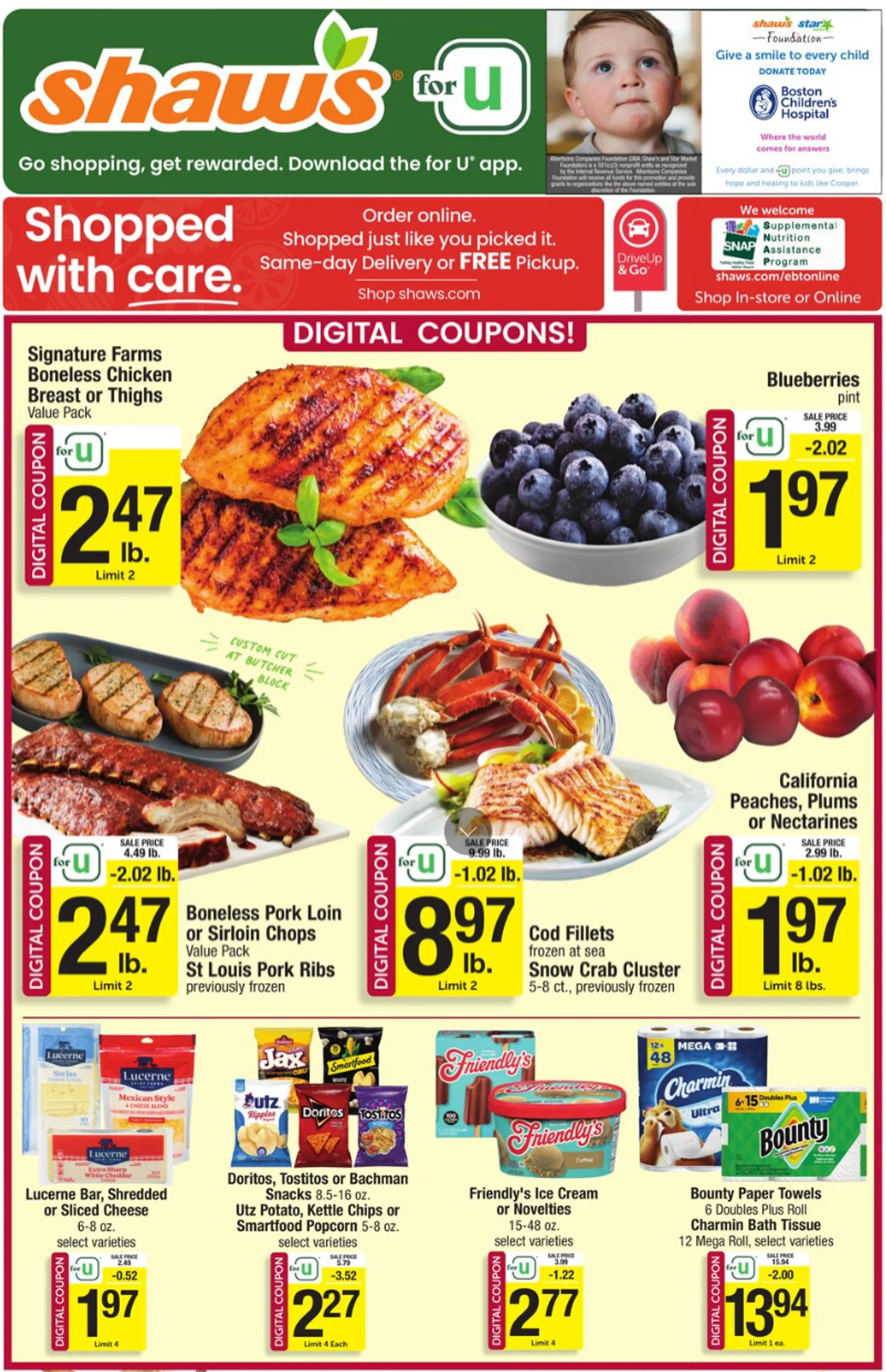 Weekly ad Shaw's weekly ads from July 11 to July 17 2025 - Page 1