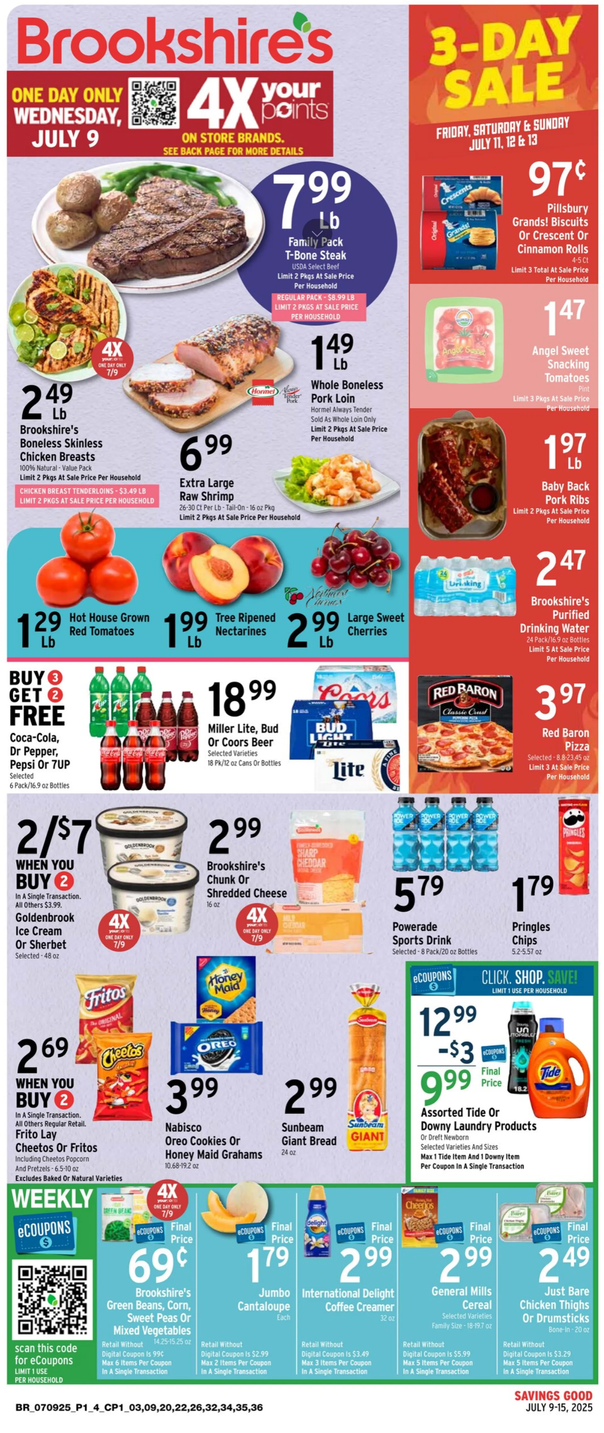 Weekly ad Brookshires weekly ads from July 9 to July 15 2025 - Page 1