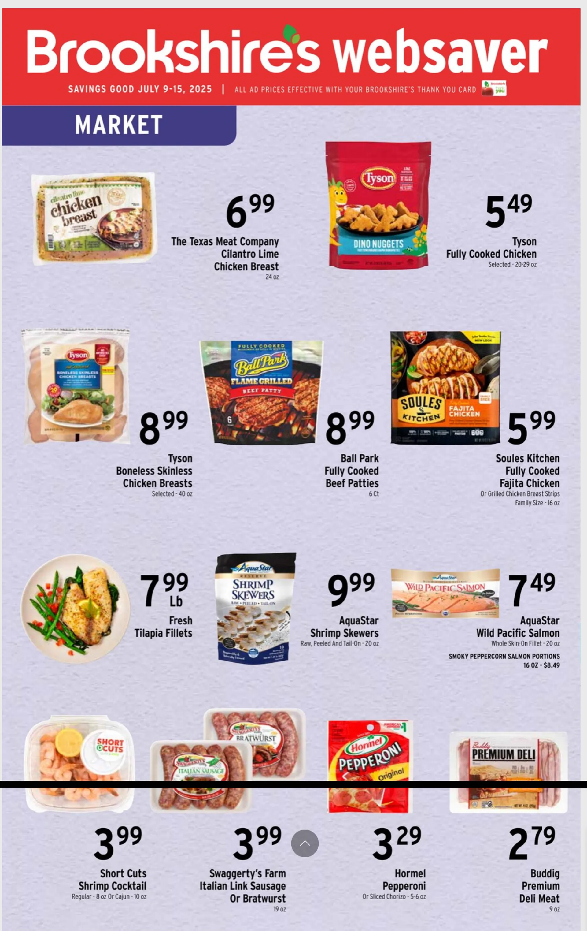 Weekly ad Brookshires weekly ads from July 9 to July 15 2025 - Page 1