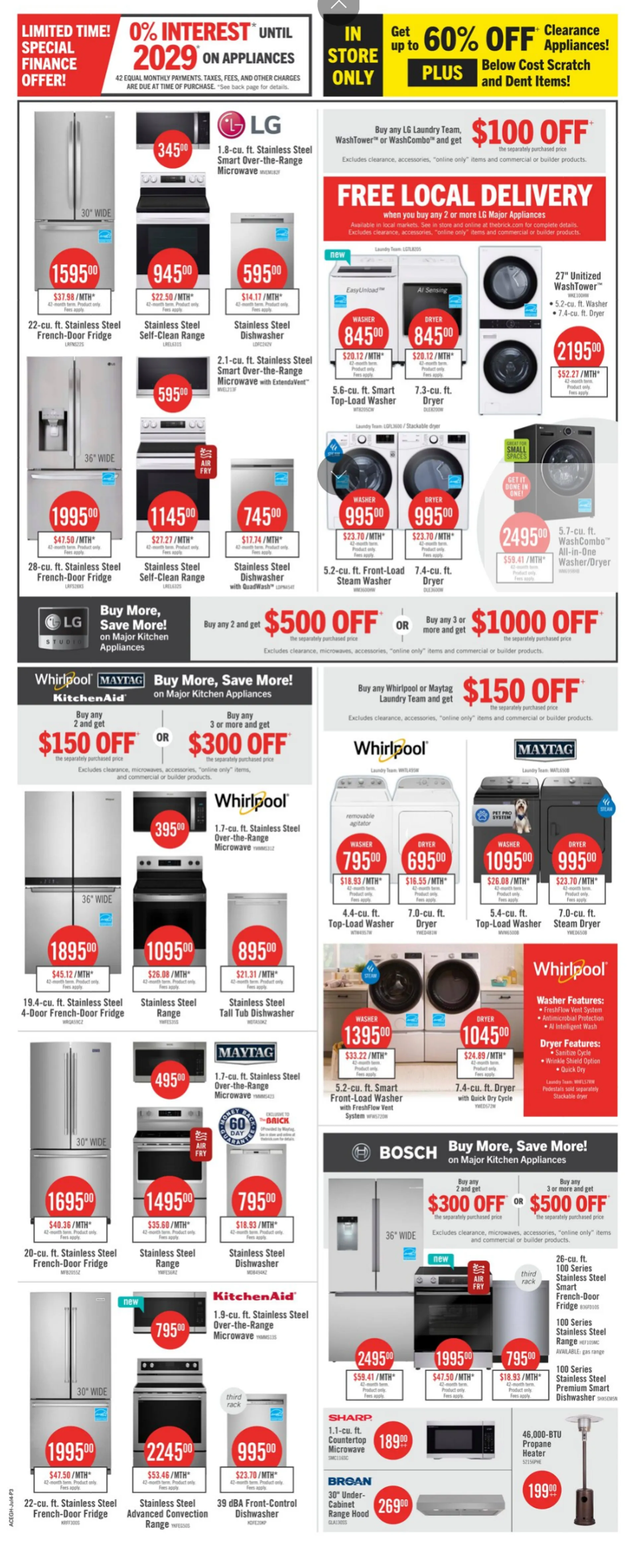 The Brick flyers from July 2 to July 16 2025 - flyer page 4