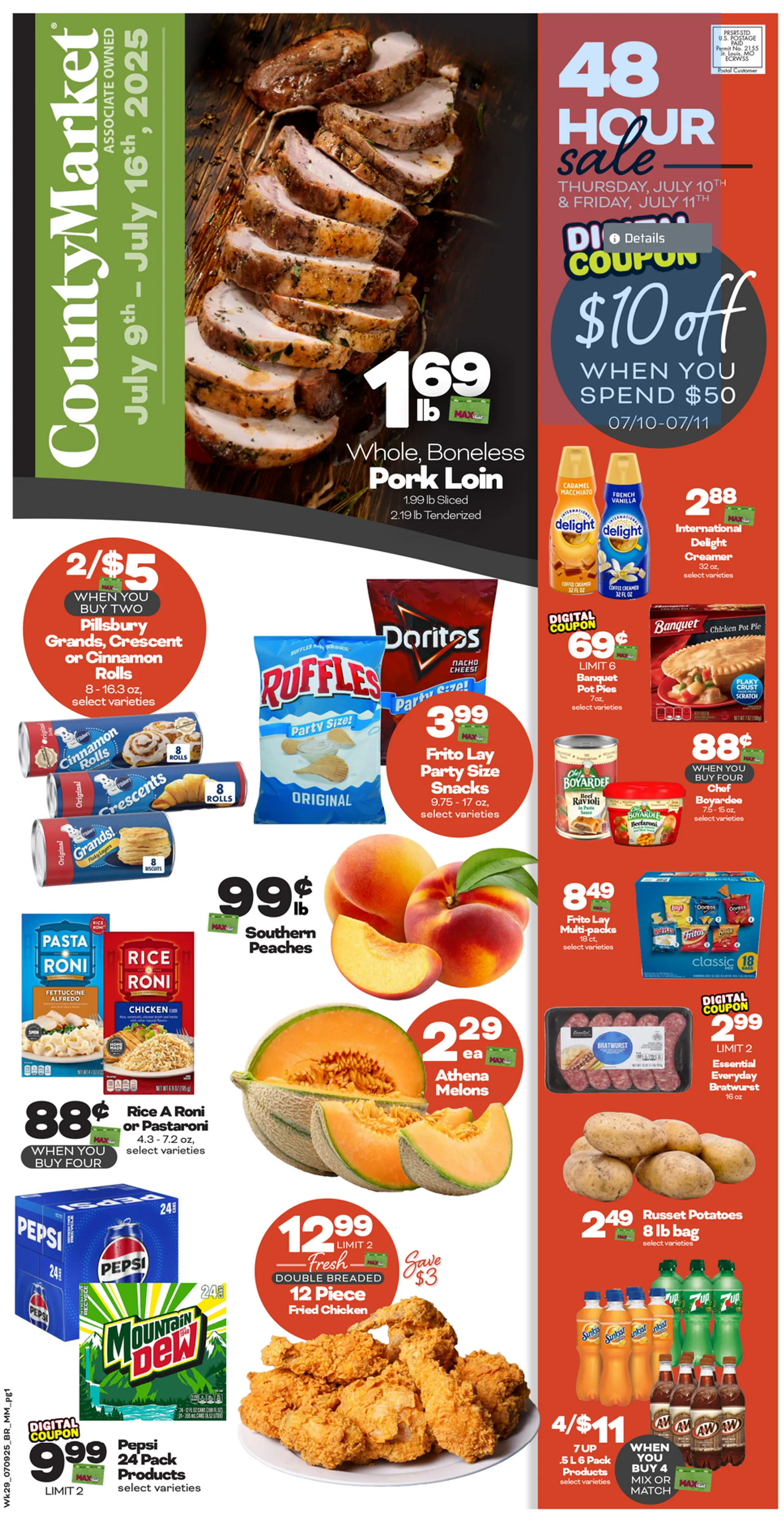 Weekly ad County Market Sales from July 9 to July 16 2025 - Page 