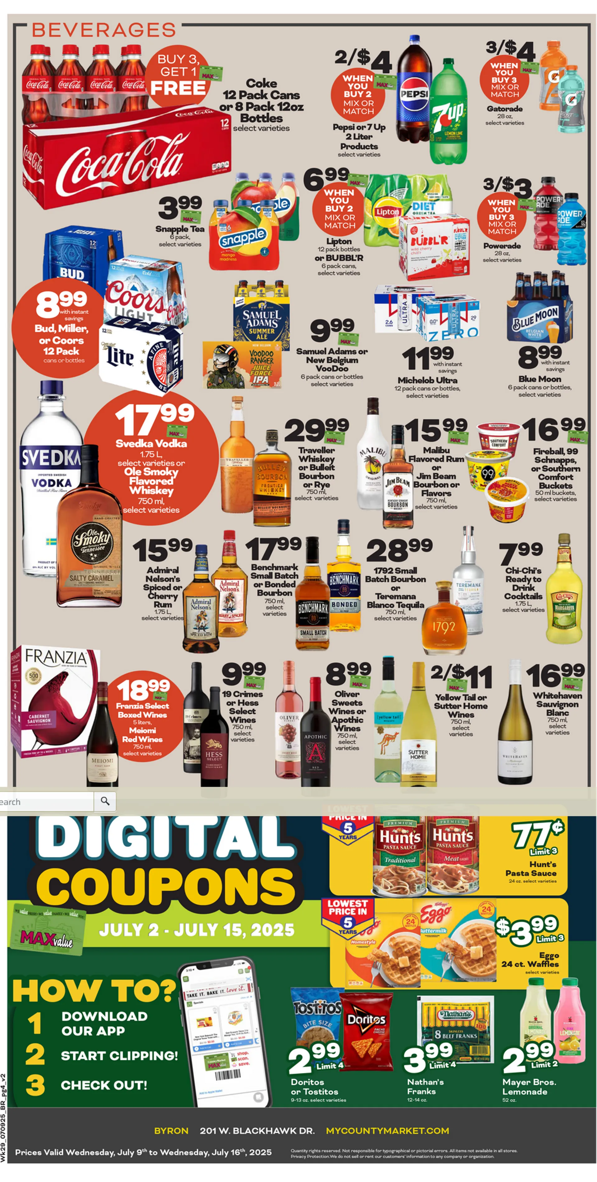 Weekly ad County Market Sales from July 9 to July 16 2025 - Page 3
