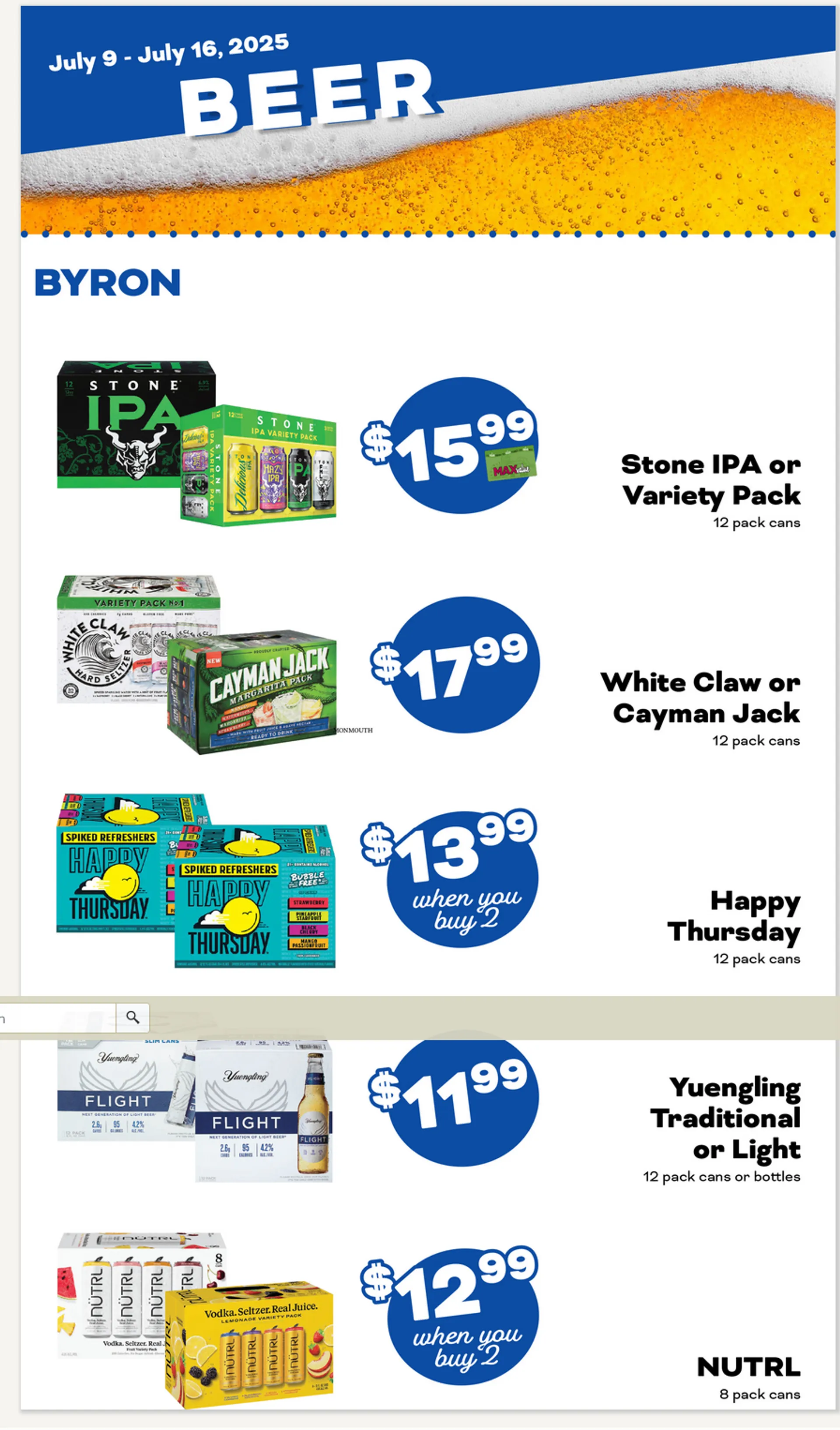 Weekly ad County Market Sales from July 9 to July 16 2025 - Page 6